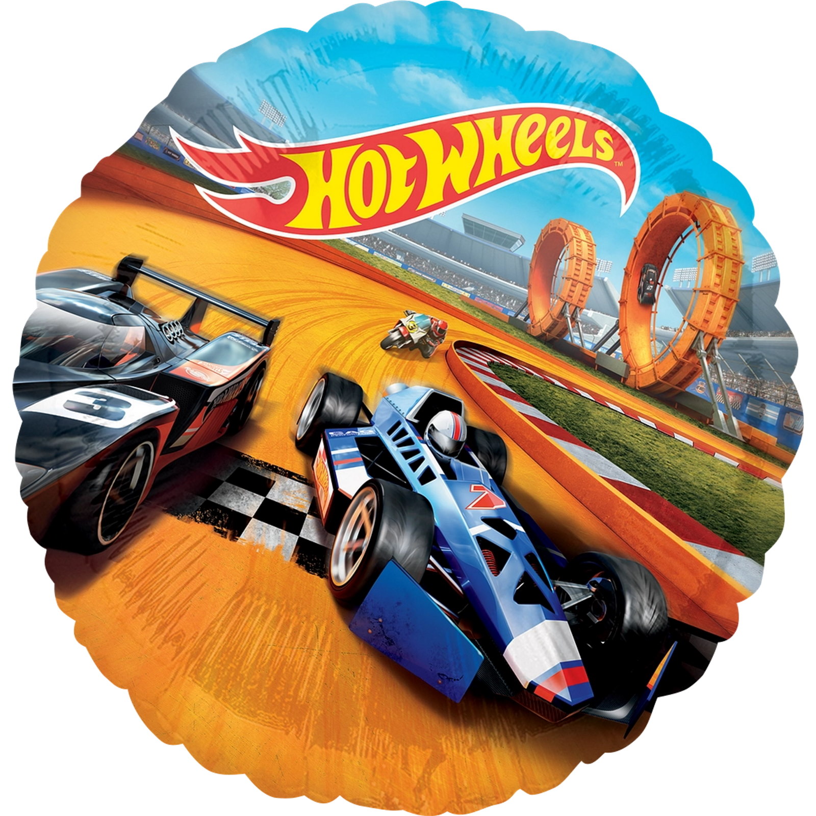 Hot Wheels Wild Racer Foil Helium Balloon