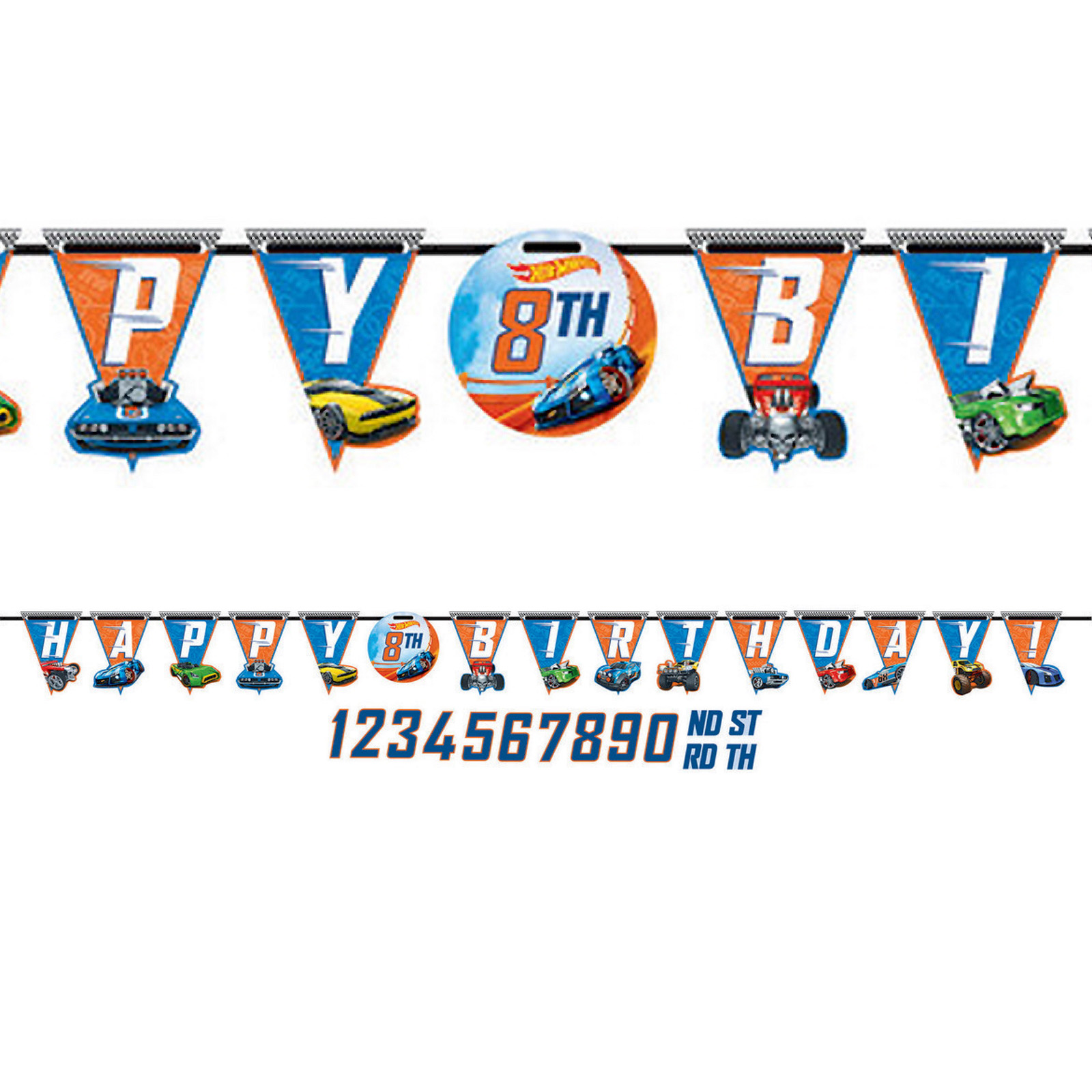 Hot Wheels Wild Racer Jumbo Add an Age Banner Kit