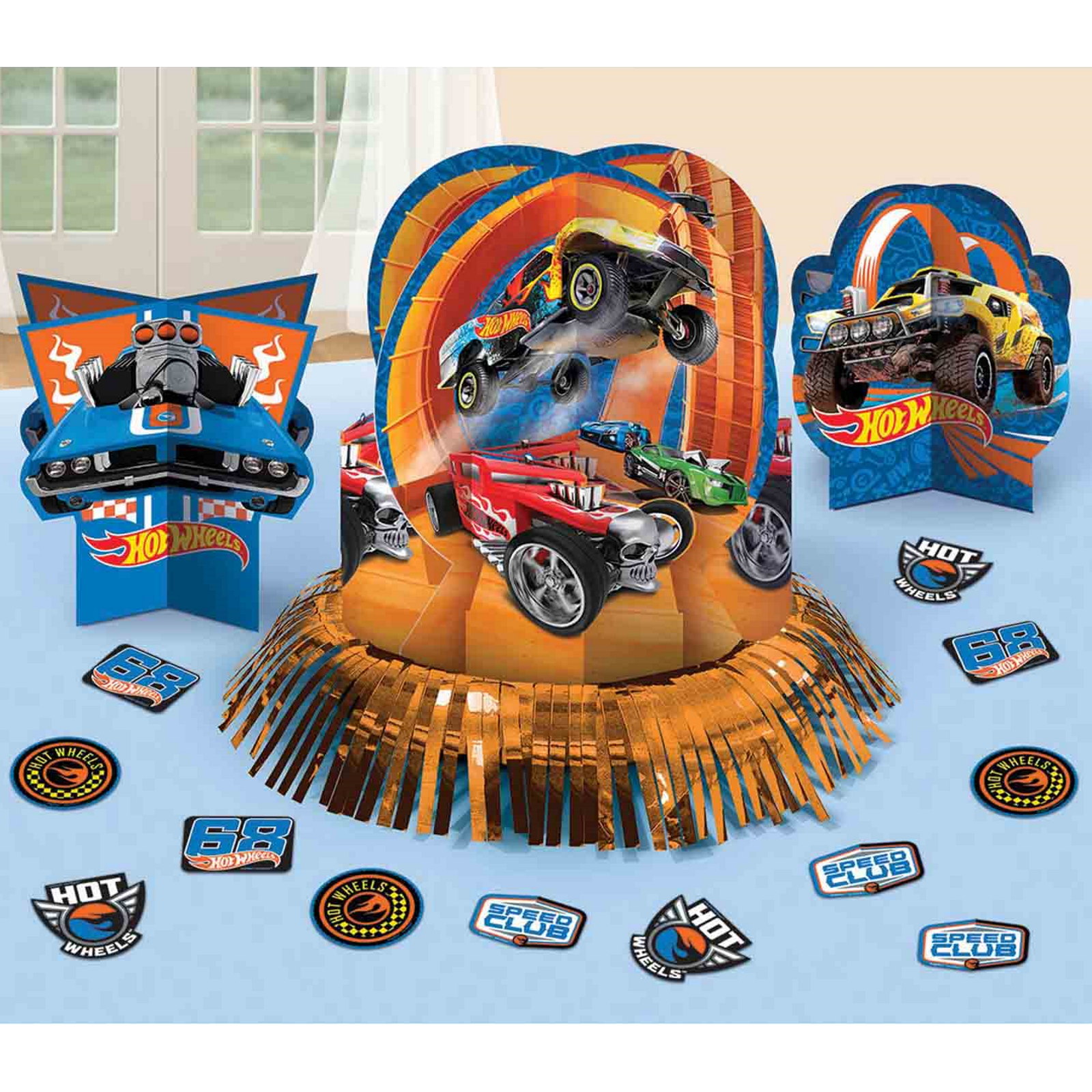 Hot Wheels Wild Racer Table Decorating Kit