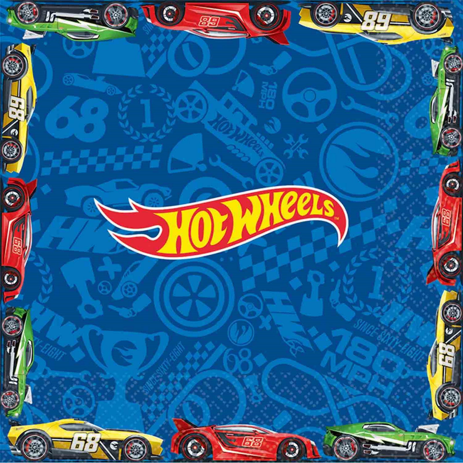 Hot Wheels Wild Racer Large Napkins / Serviettes (Pack of 16)