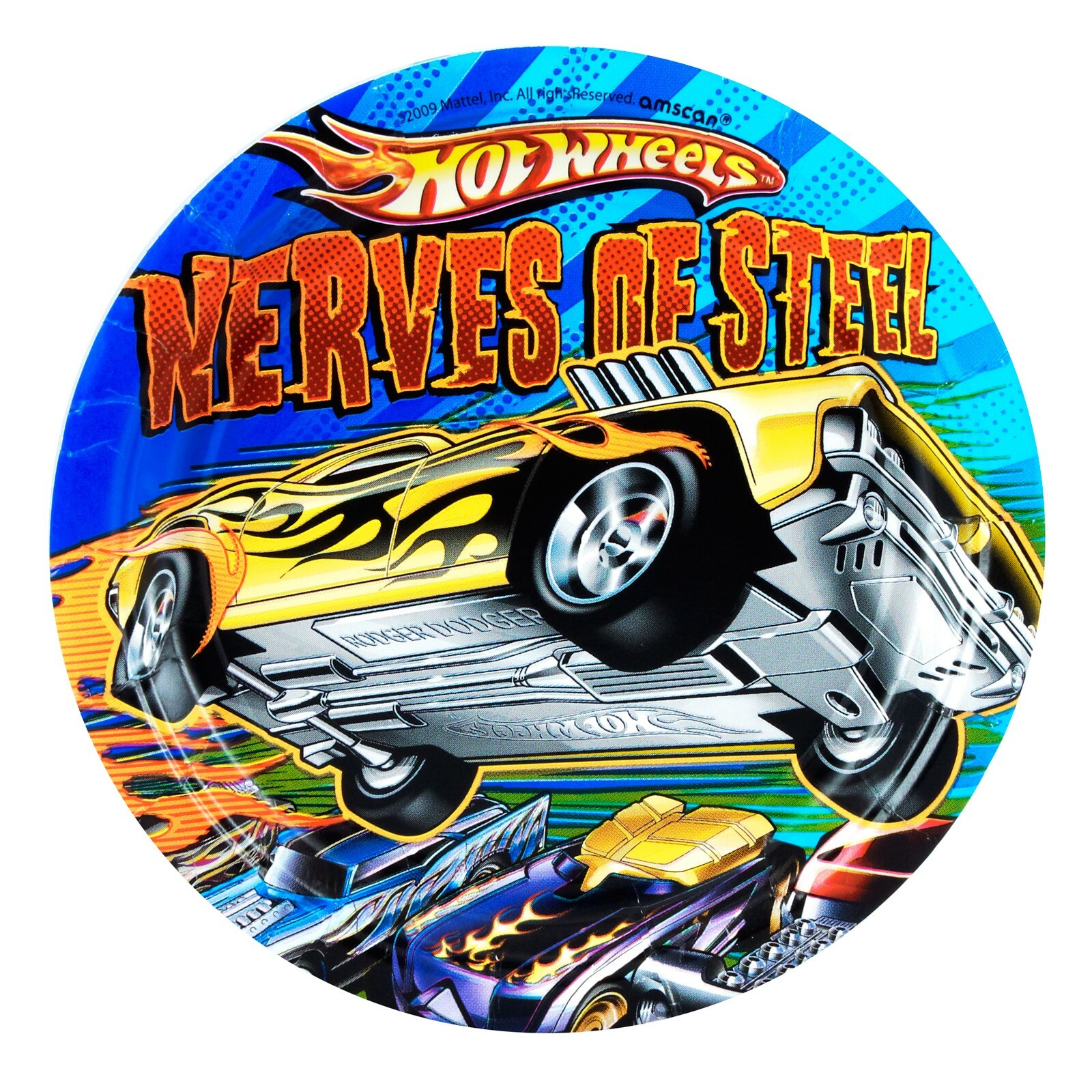 Hot Wheels Speed City Small Paper Plates (Pack of 8)