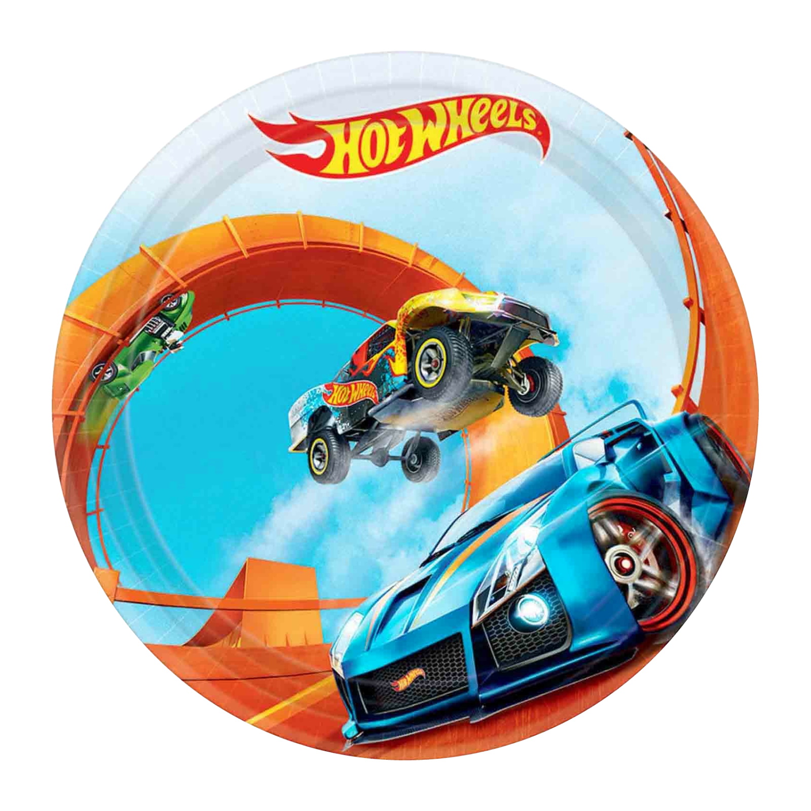 Hot Wheels Wrapping Paper (1 Sheet) Hot Wheels Boys Birthday Party