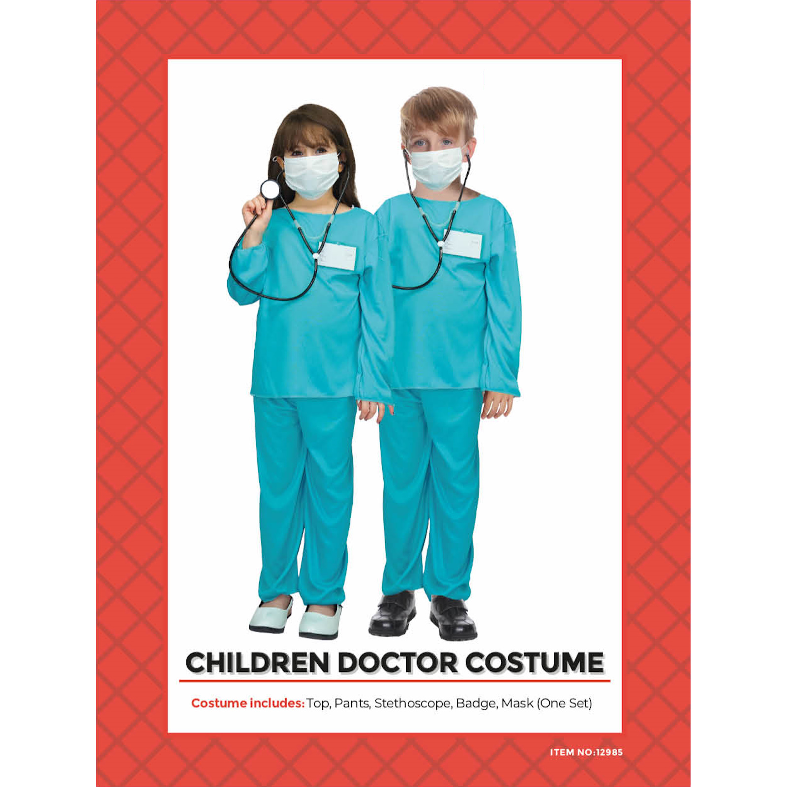 Doctor Scrubs Kids Costume Kids Costumes Costumes & Accessories Discount Party Supplies