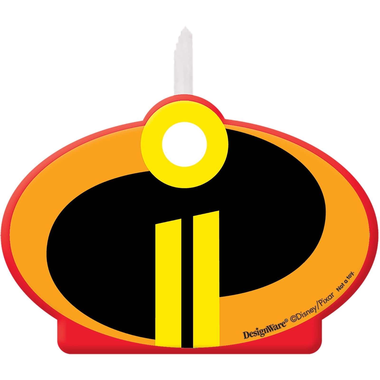 Incredibles 2 Birthday Candle 