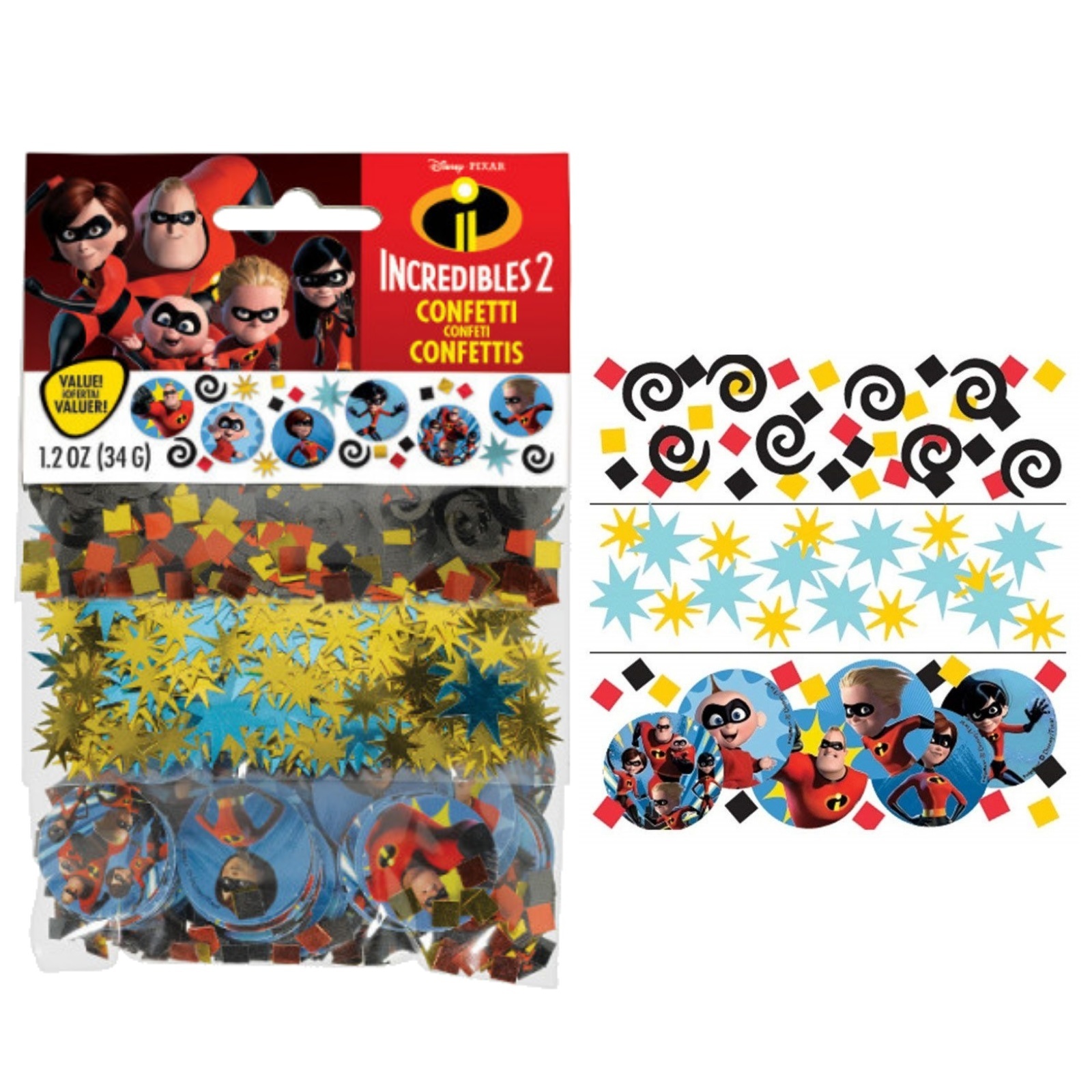 Incredibles 2 Confetti/Table Scatters