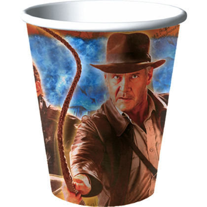 Indiana Jones  Paper Cups (Pack of 8)