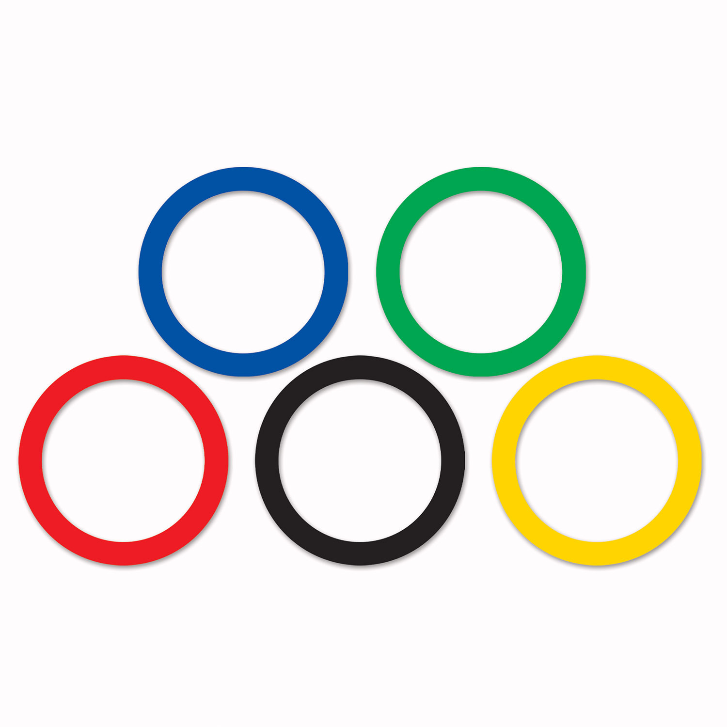 Sports Party Ring Cutouts (Pack of 15)
