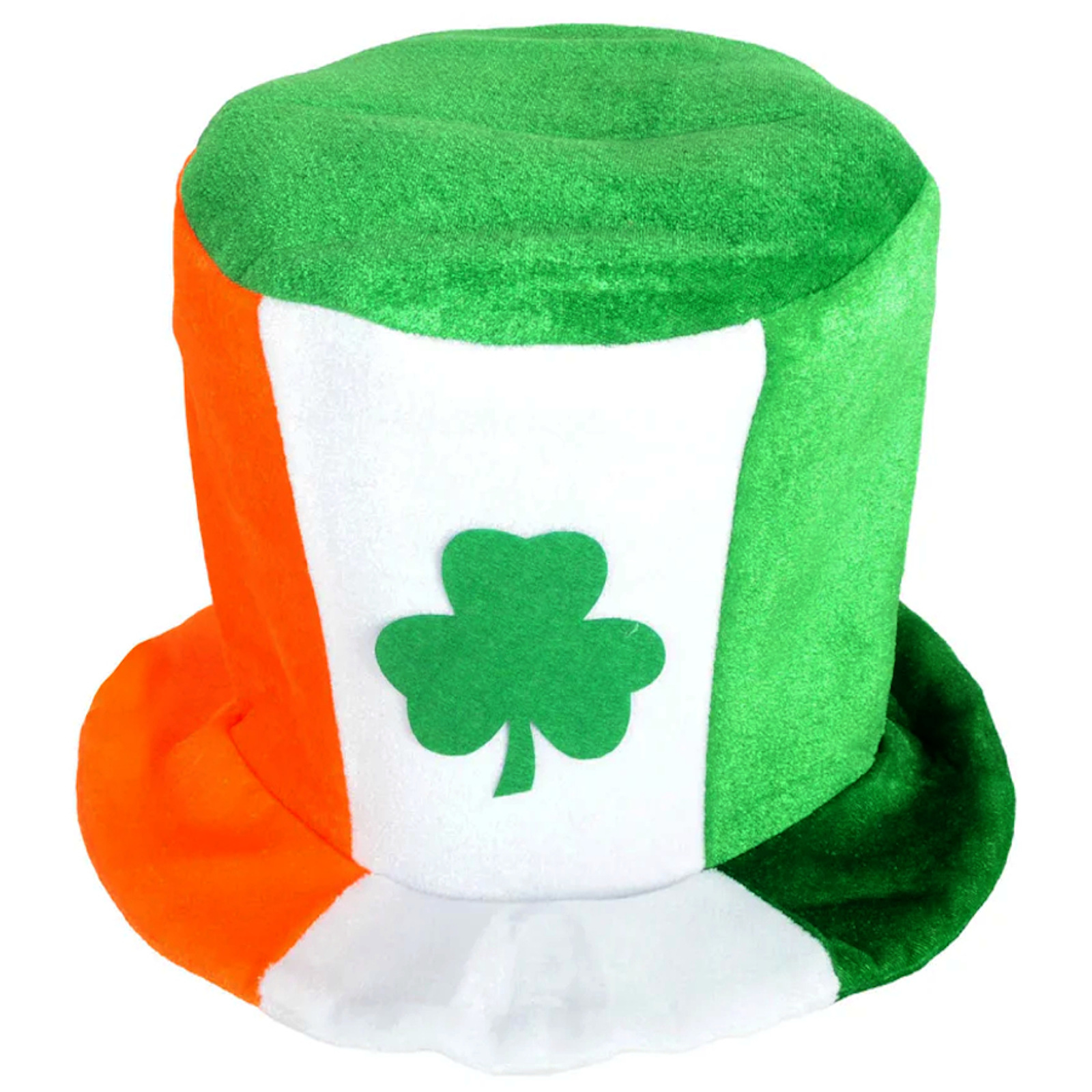 St Patrick's Day Irish Flag Plush Hat 