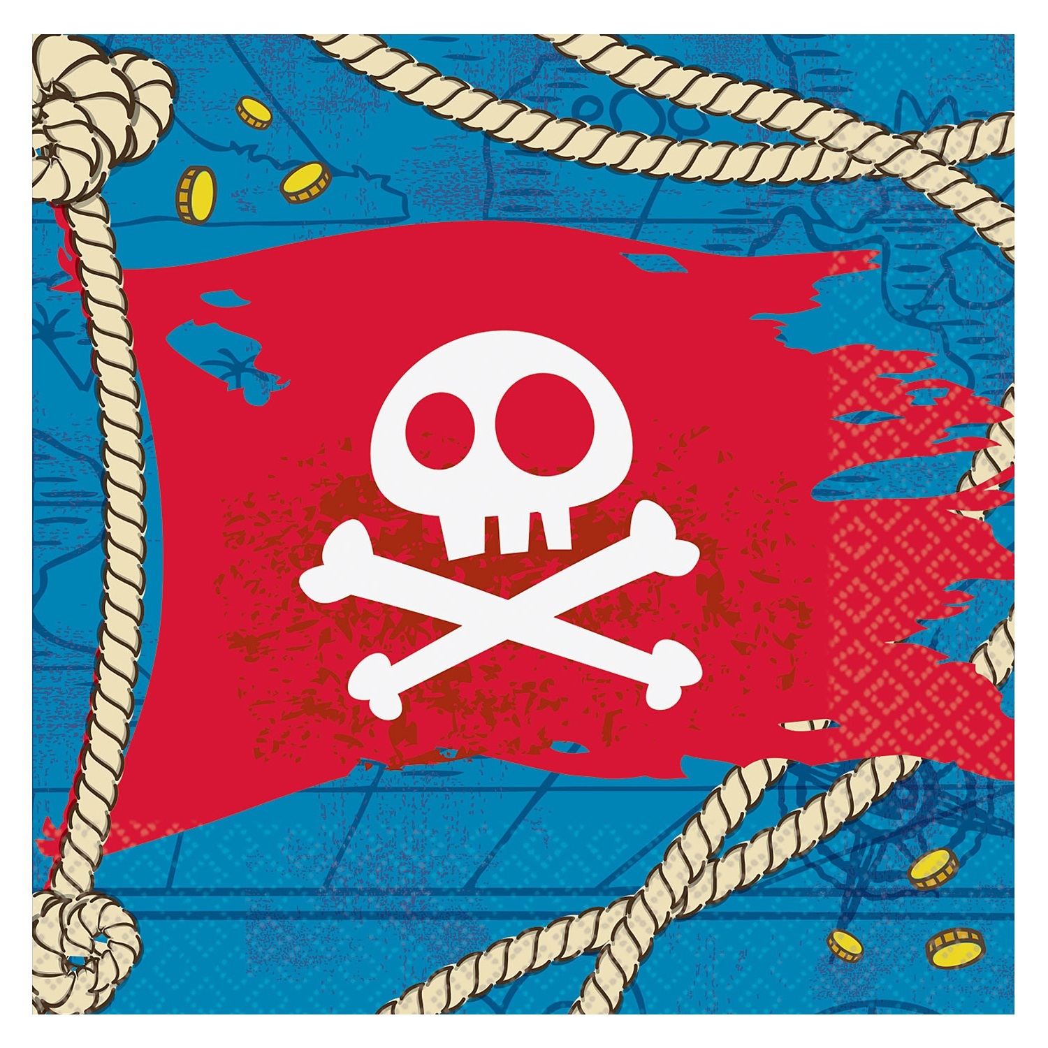 Jake and the Never Land Pirates Small Napkins / Serviettes (Pack of 16)