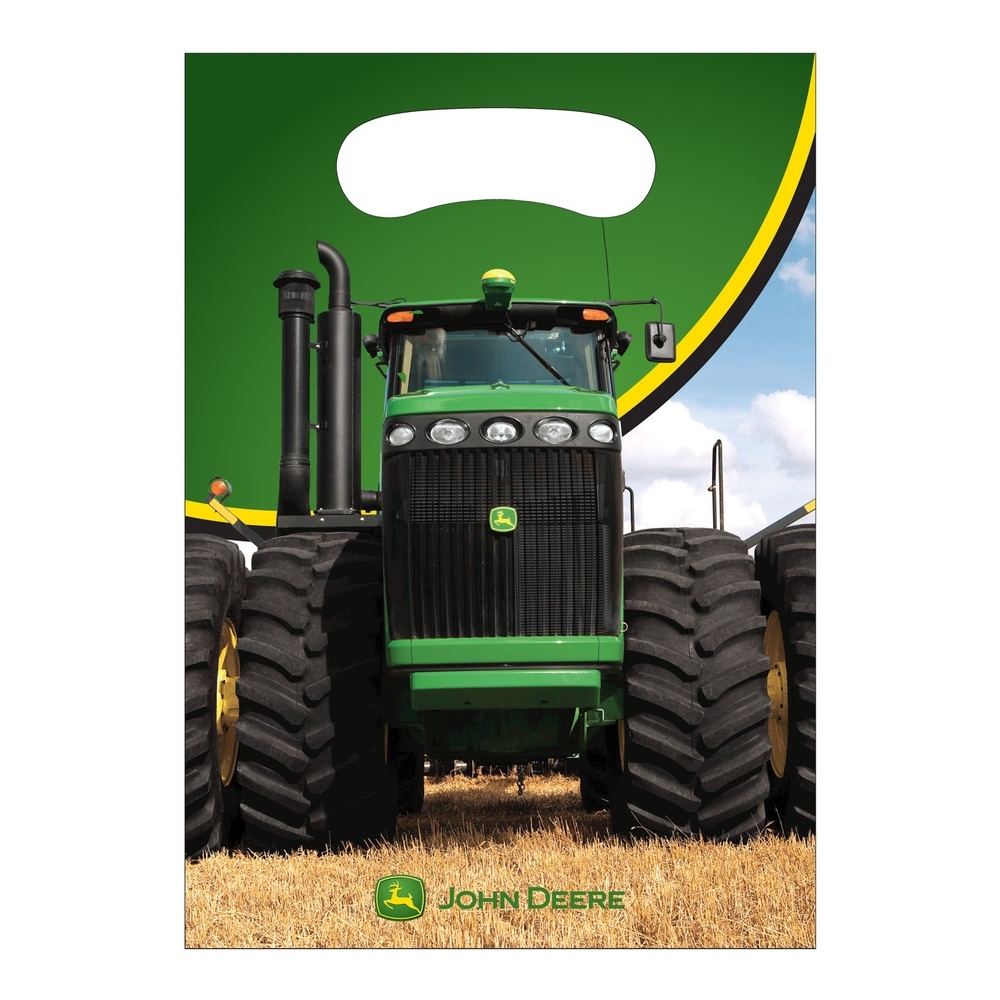 John Deere Lolly/Treat Bags (Pack of 8)