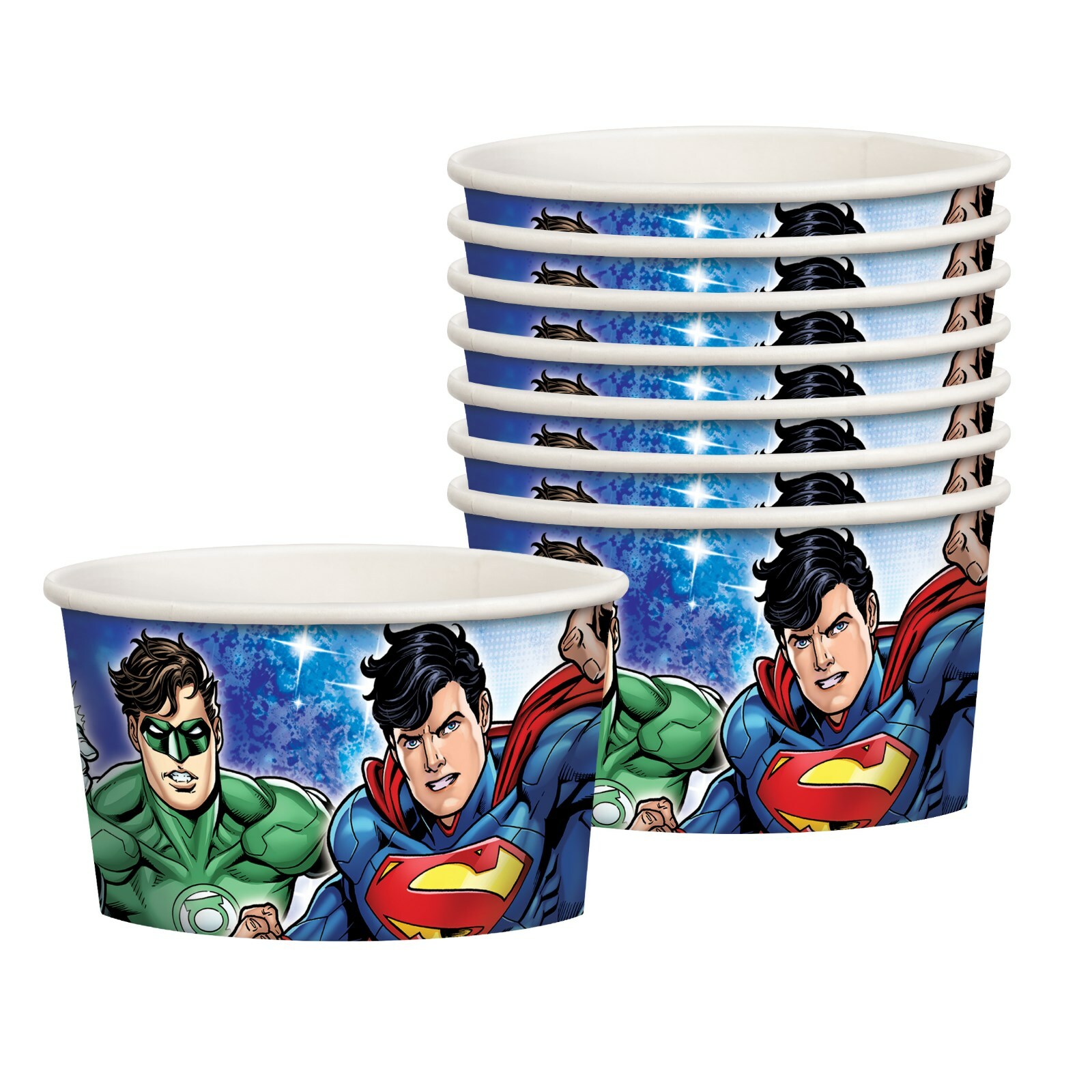 Justice League Treat Cups (Pack of 8)