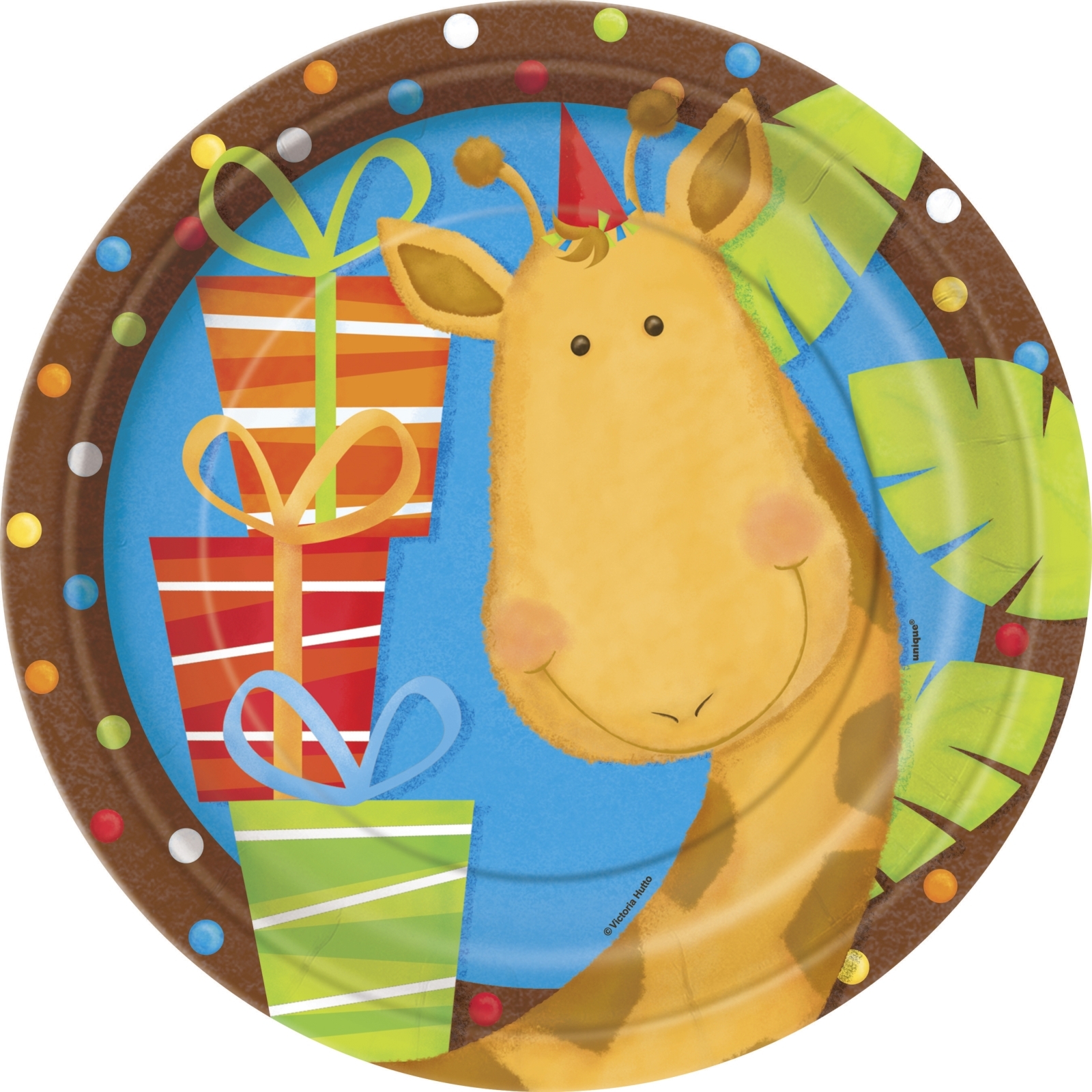 Jungle Party Large Paper Plates (Pack of 8)