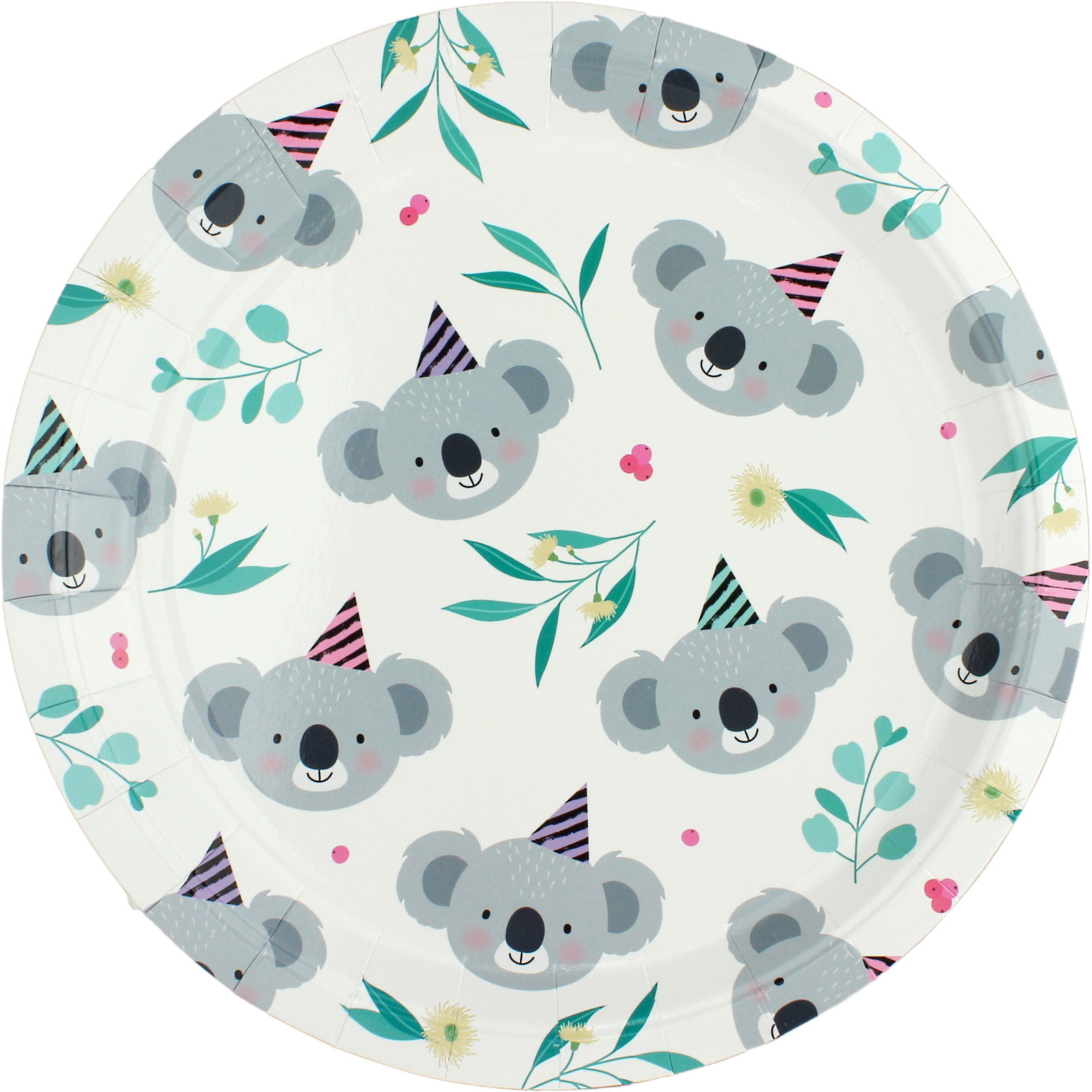 Bush Koala Large Paper Plates (Pack of 8)