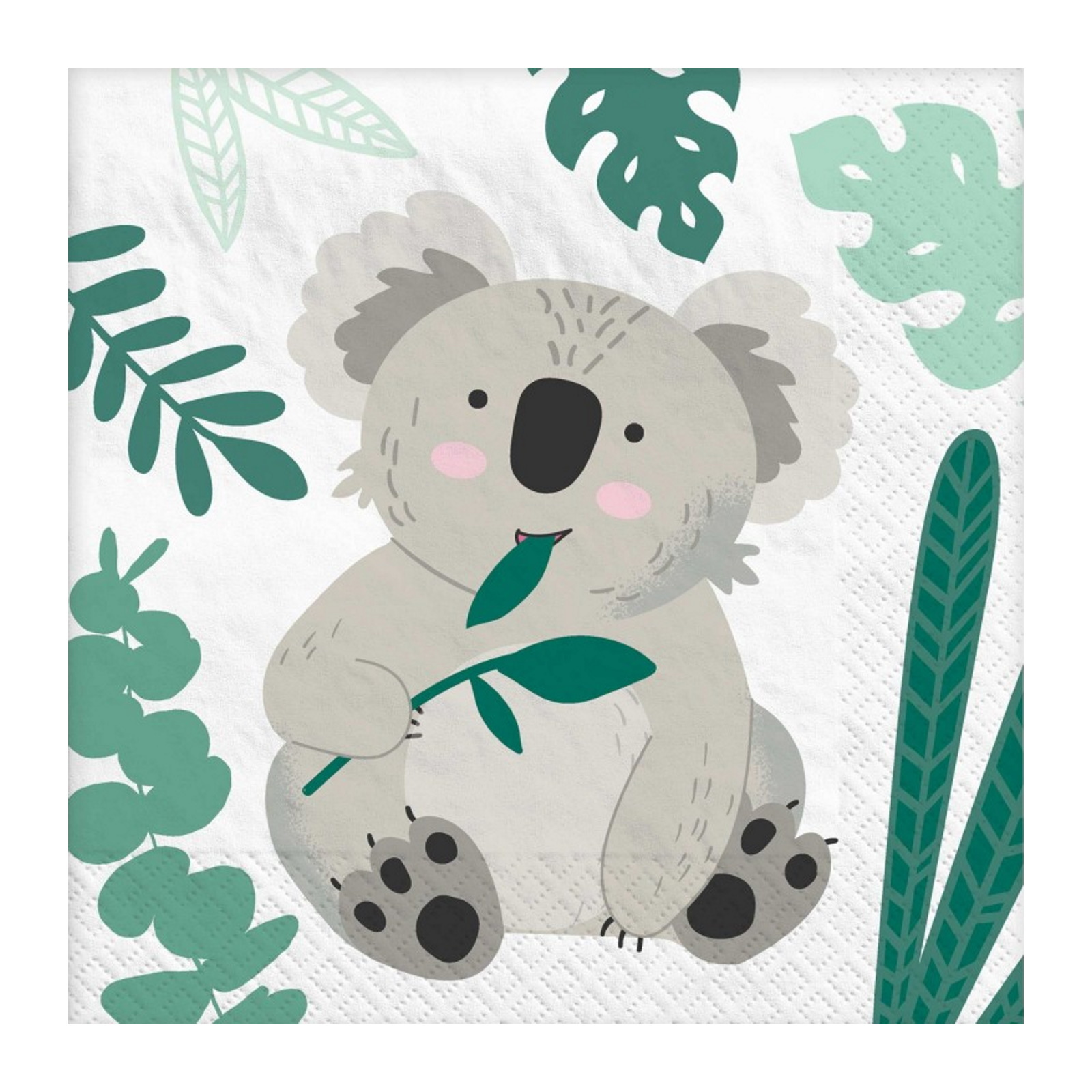 Koala Party Small Paper Napkins / Serviettes (Pack of 16)