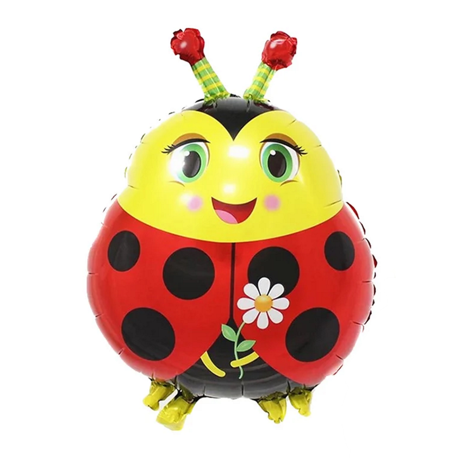 Ladybug Supershape Foil Helium Balloon 50cm
