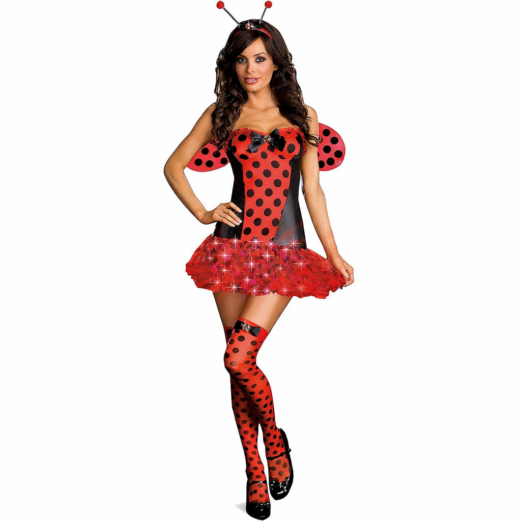 Light Me Up Ladybug Women's Costume