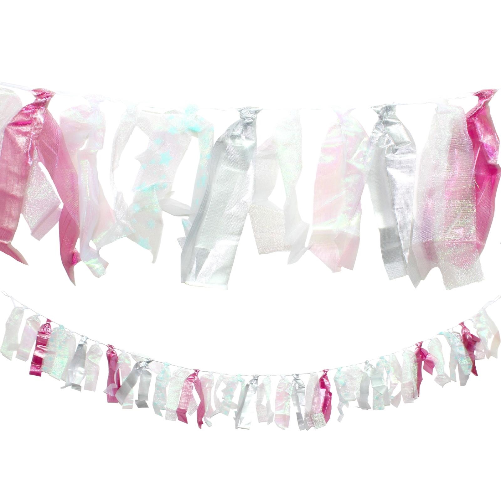 Luminous Birthday Ribbon Garland Banner