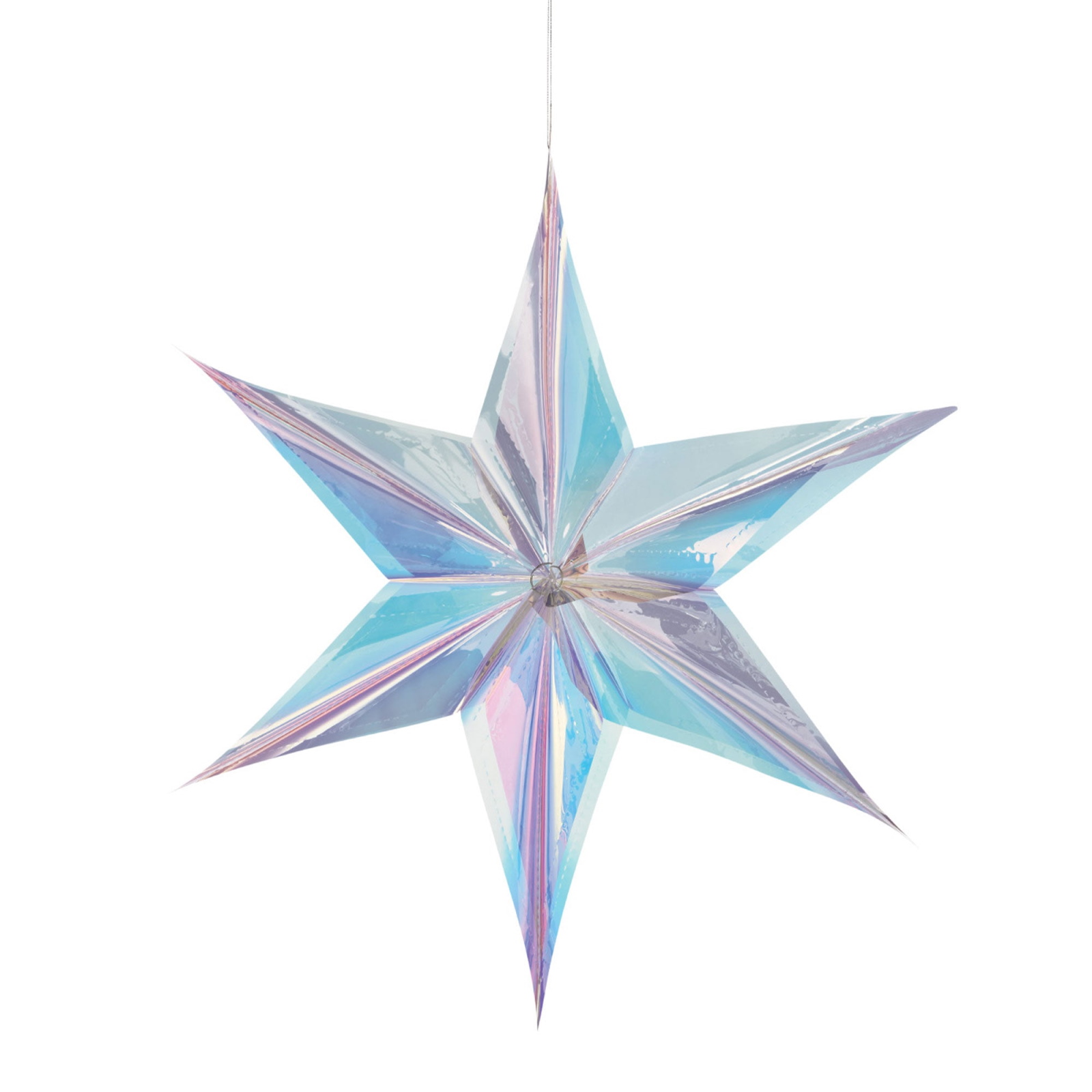Luminous Birthday Iridescent Star Hanging Decoration