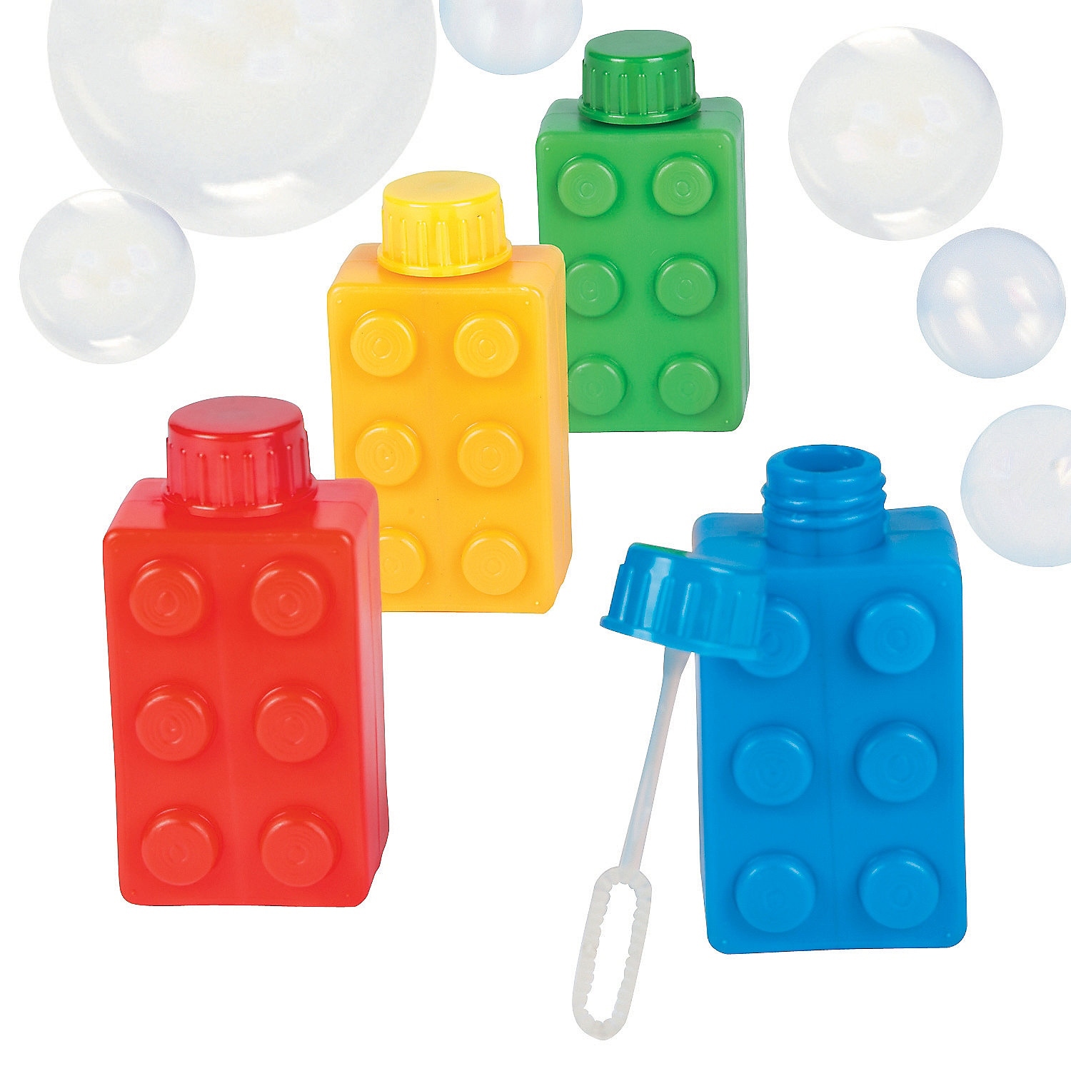 Brick Bubble Bottles (Pack of 12)