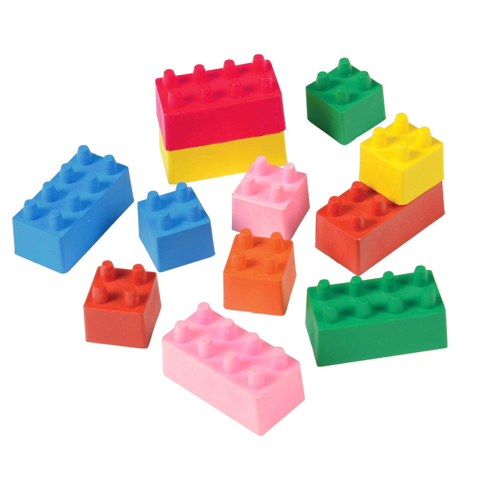 Block Mania Brick Crayons (Pack of 12)