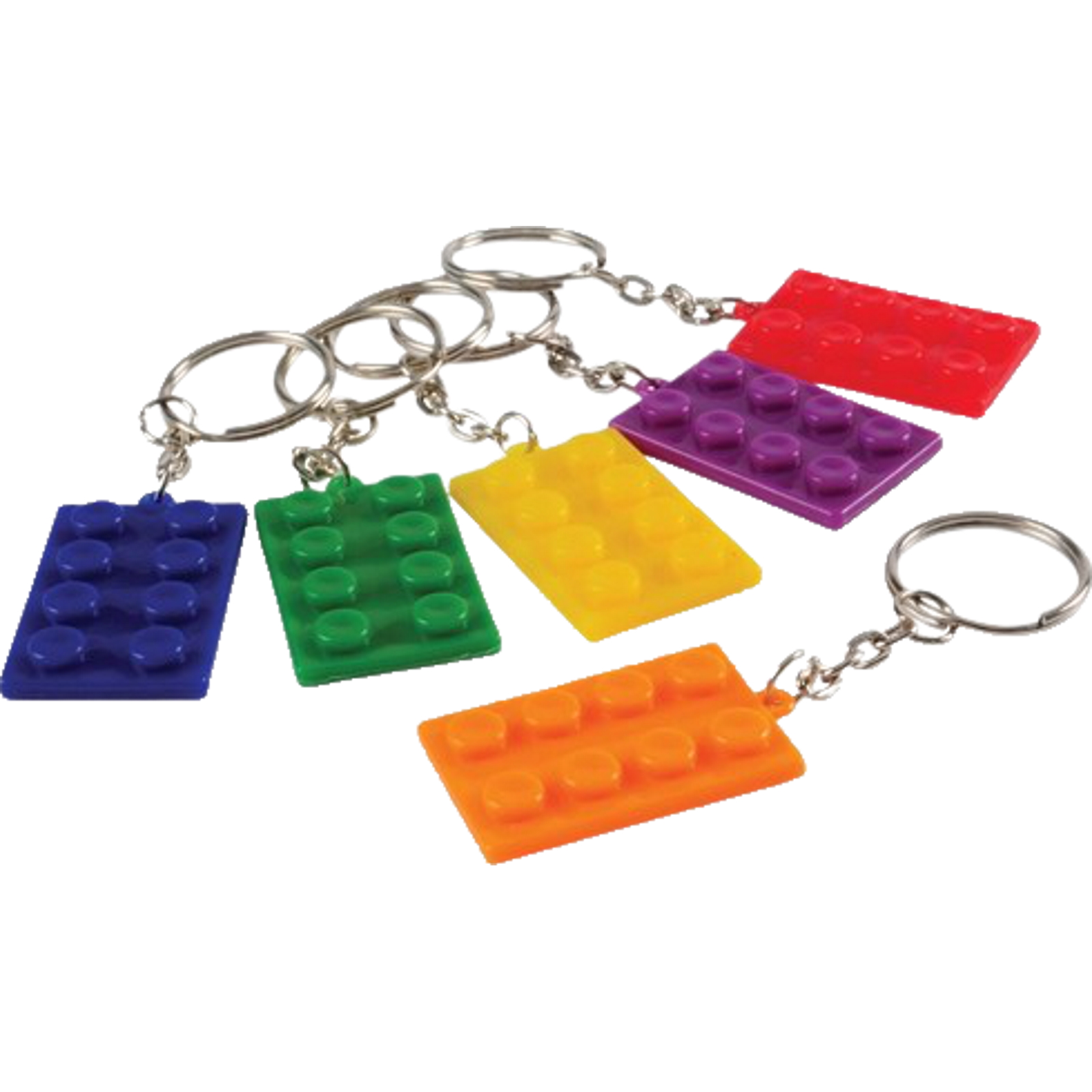 Block Mania Keyrings (Pack of 12) - Discount Party Supplies