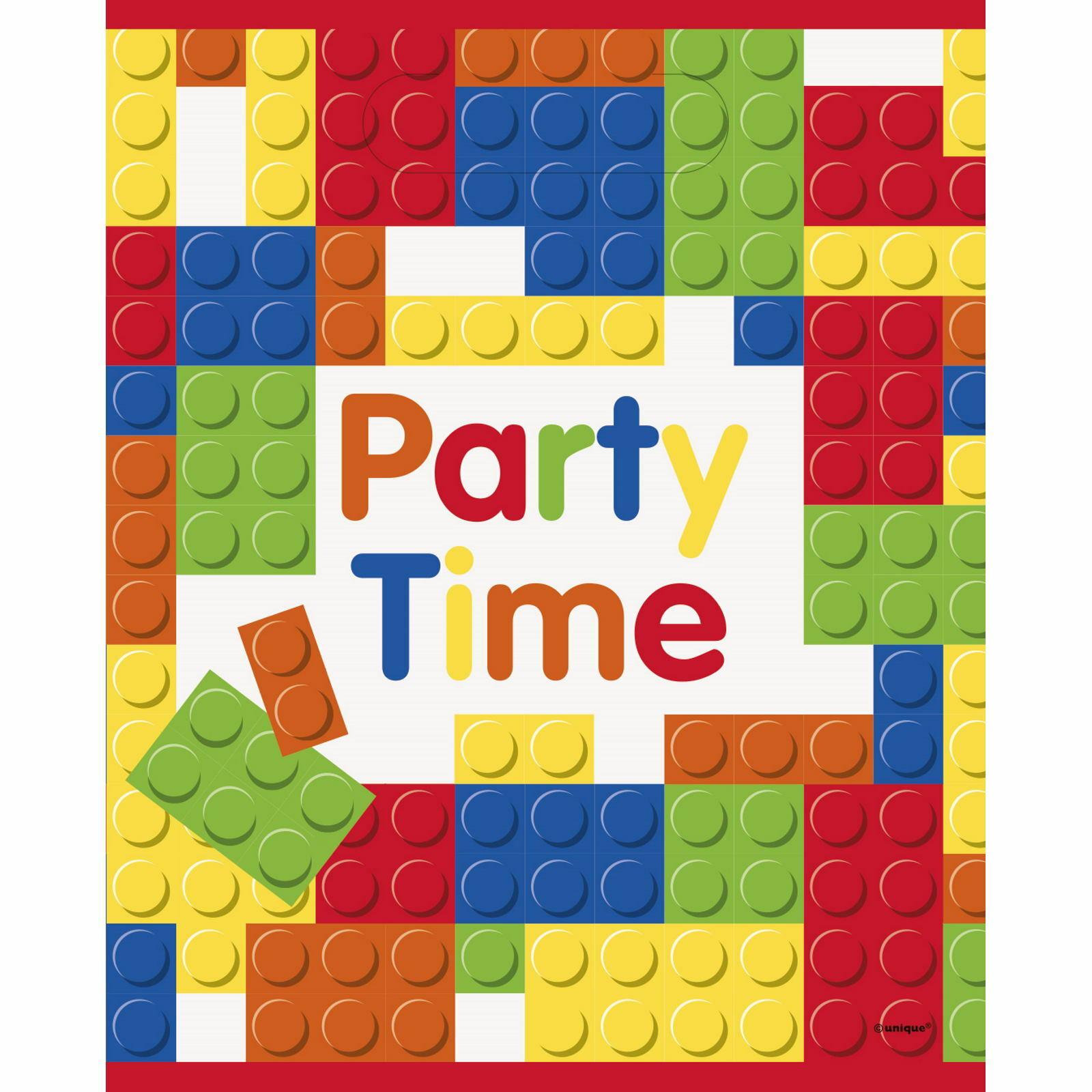 Building Blocks Lolly/Treat Bags (Pack of 8)