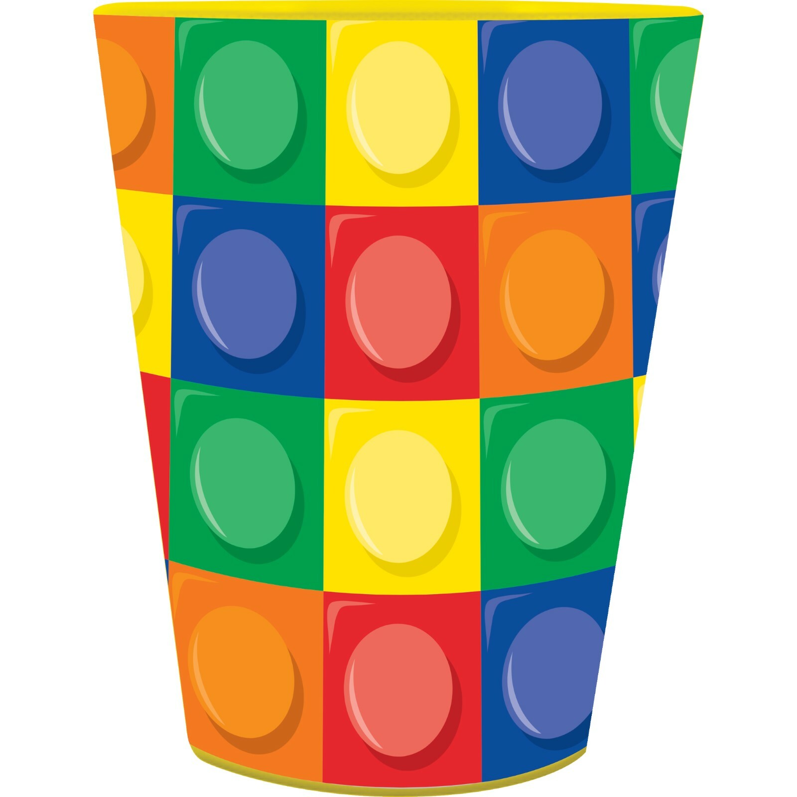 Block Party Large Plastic Cup
