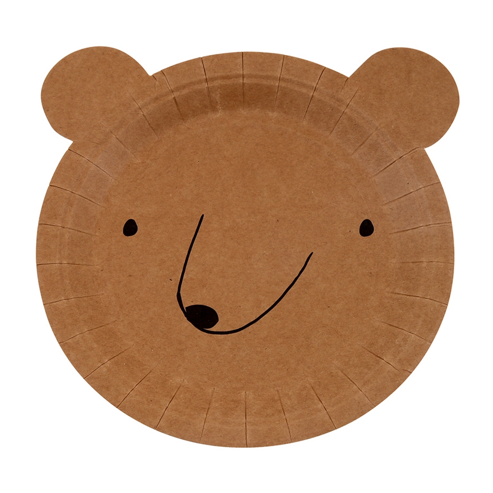 Meri Meri Bear Paper Plates (Pack of 12)