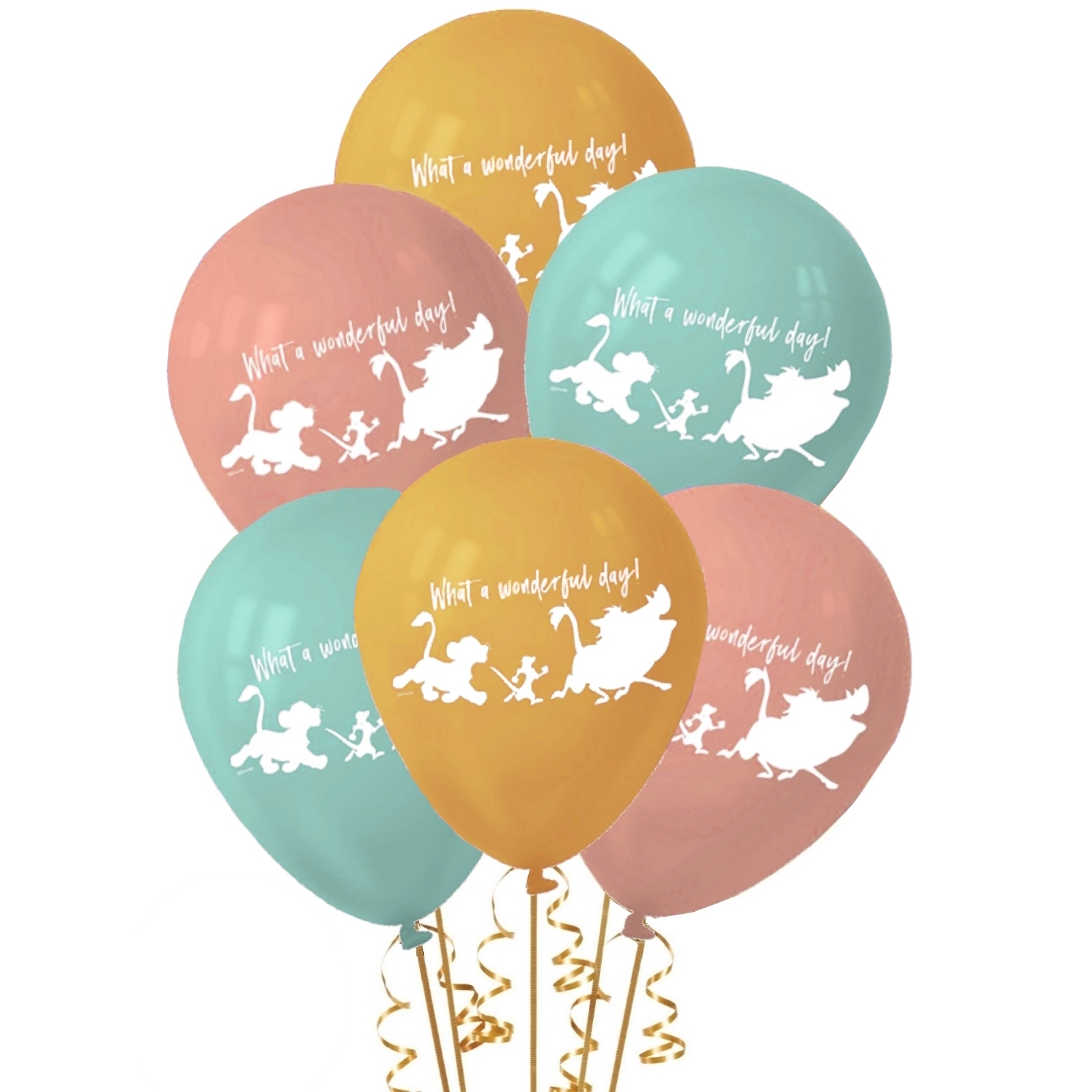 The Lion King Balloons (Pack of 6)