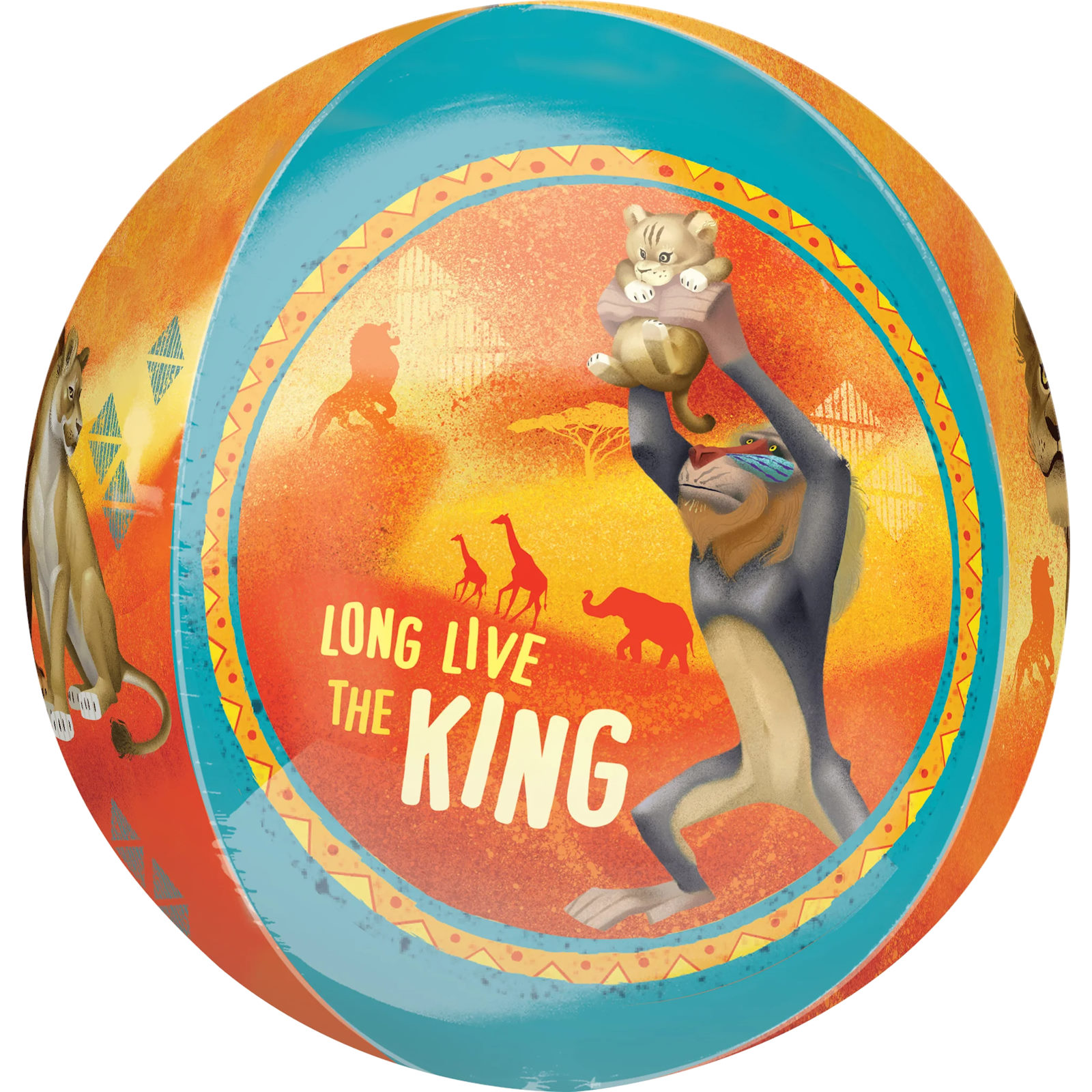 Orbz The Lion King Helium Balloon