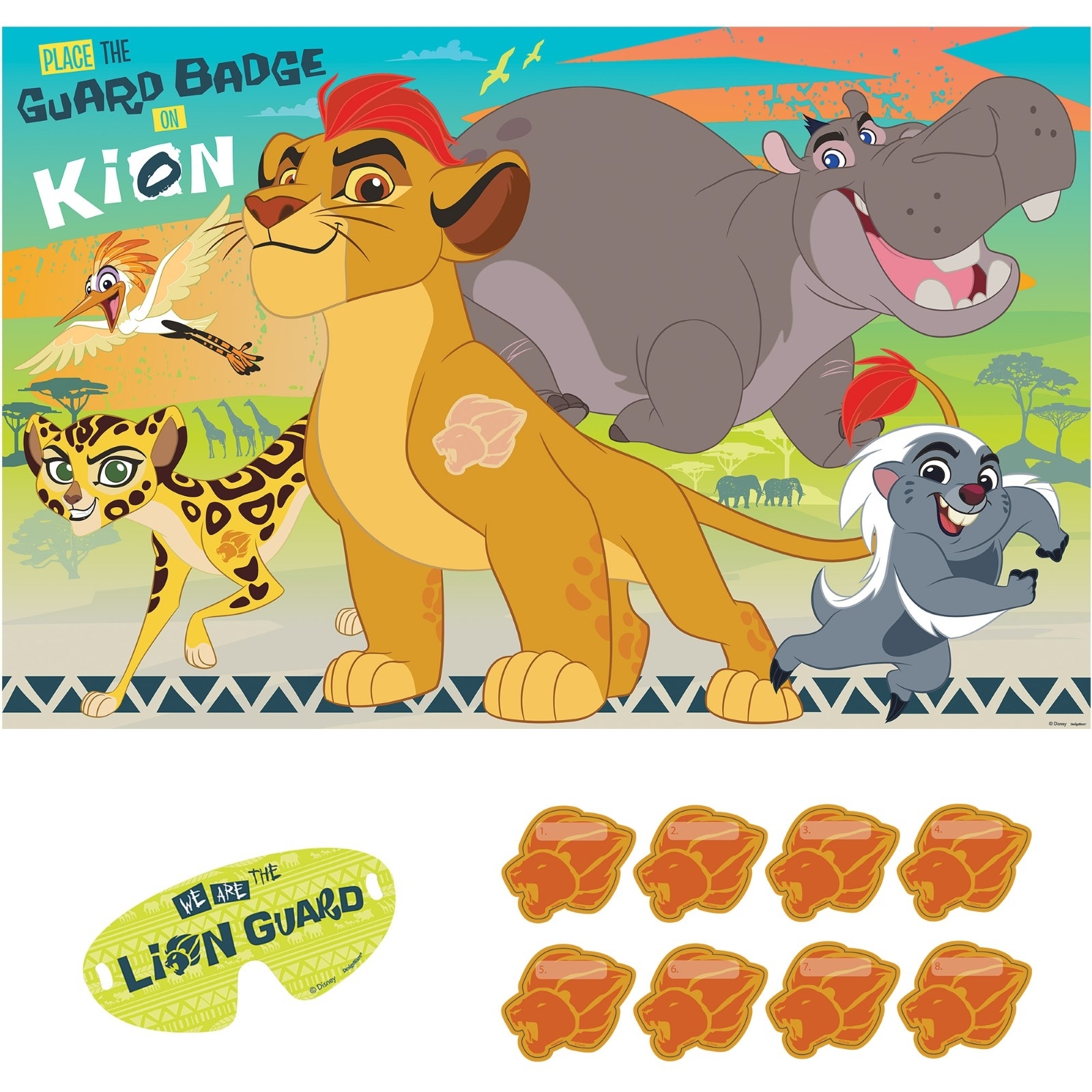 The Lion Guard Party Game