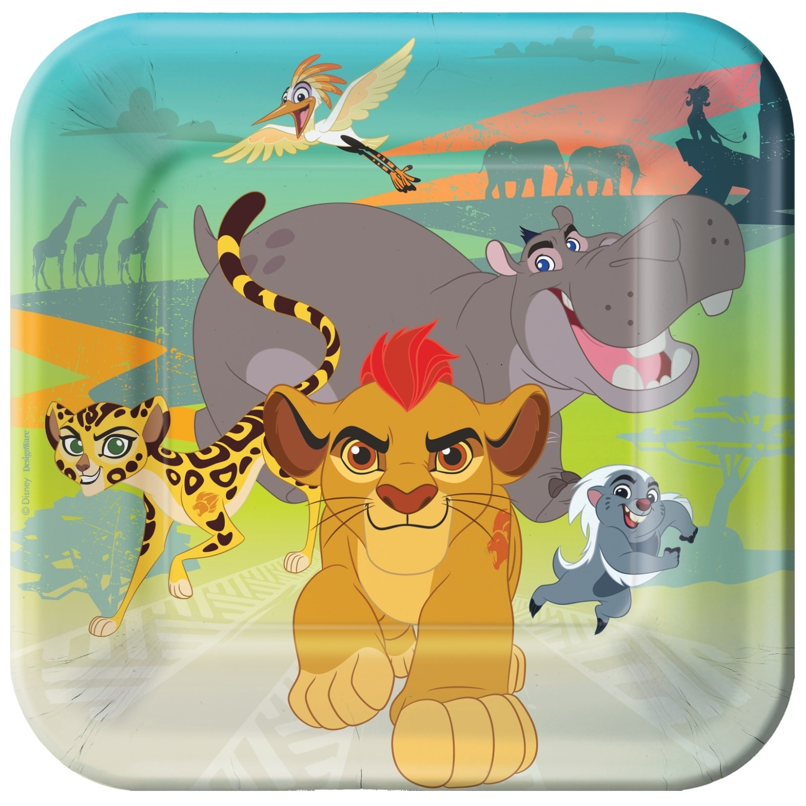 The Lion Guard Large Paper Plates (Pack of 8)