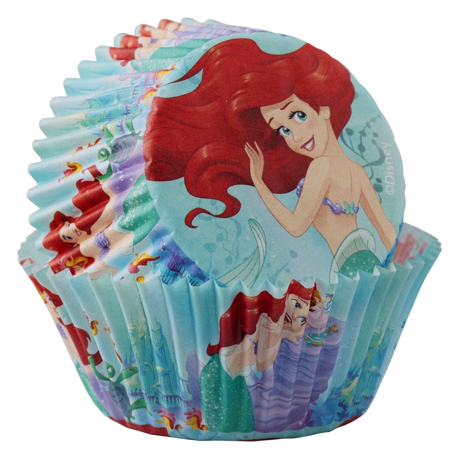 Disney Princess Ariel Baking Cups Patty Pans (Pack of 50)