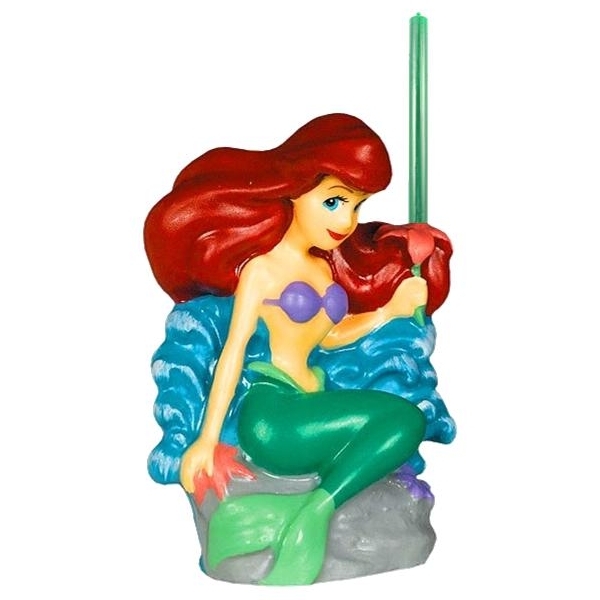 Ariel The Little Mermaid Candle Holder and Candle