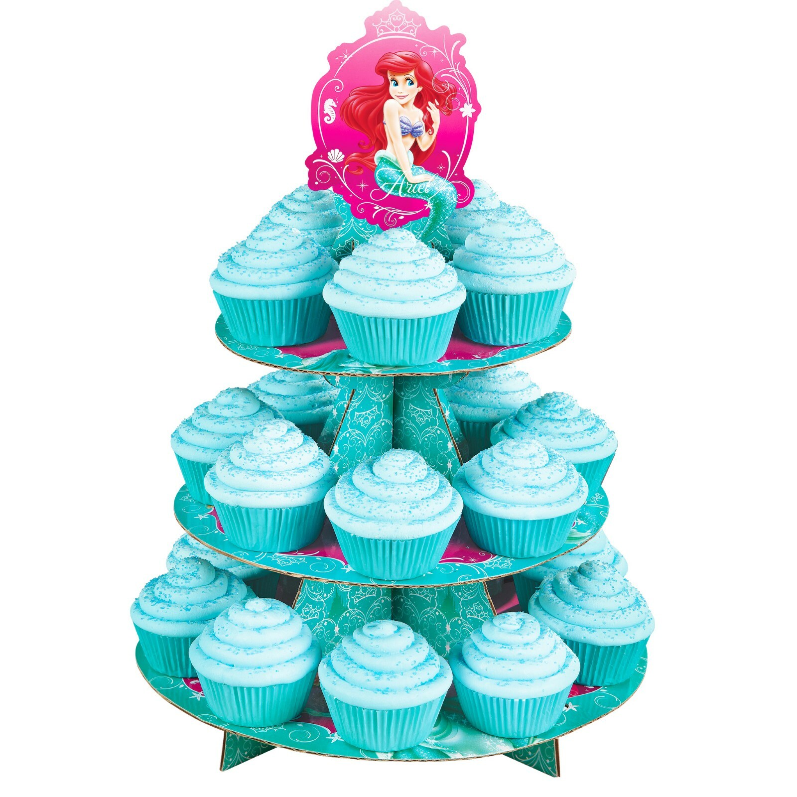 Ariel The Little Mermaid Cupcake Stand