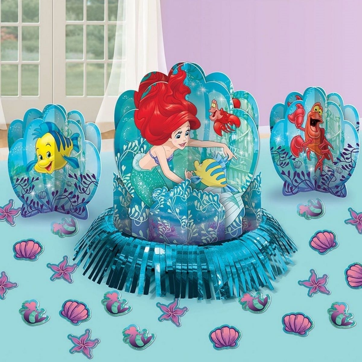 Ariel The Little Mermaid Dream Big Table Decorating Kit