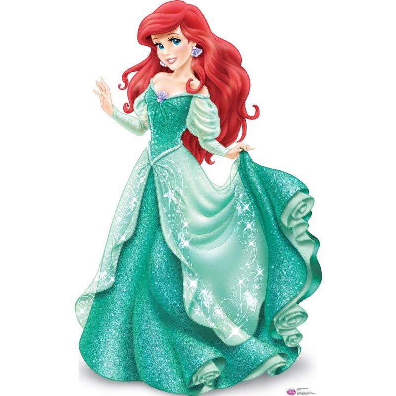 Ariel The Little Mermaid Stand Up Photo Prop