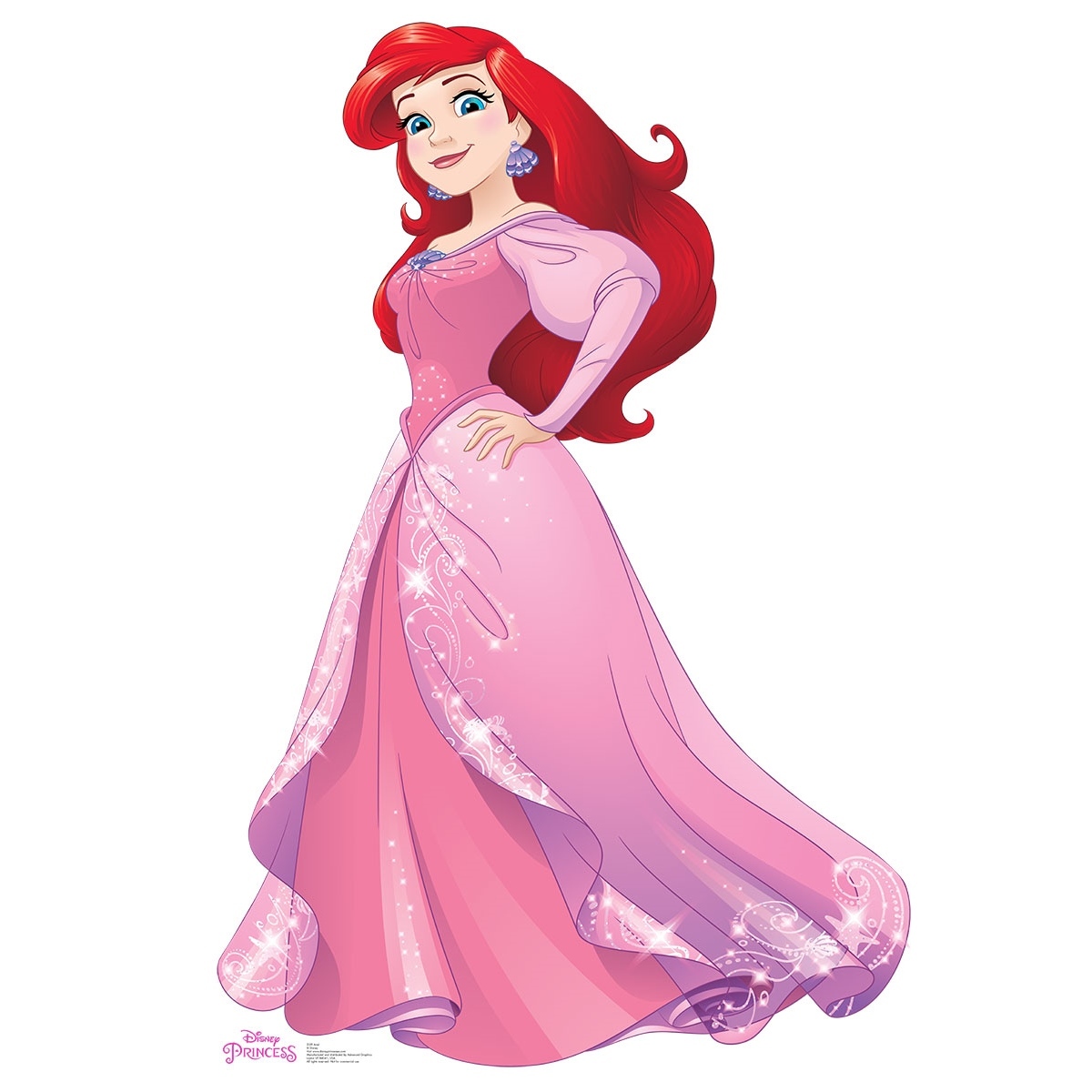 Disney Princess Ariel Stand Up Photo Prop