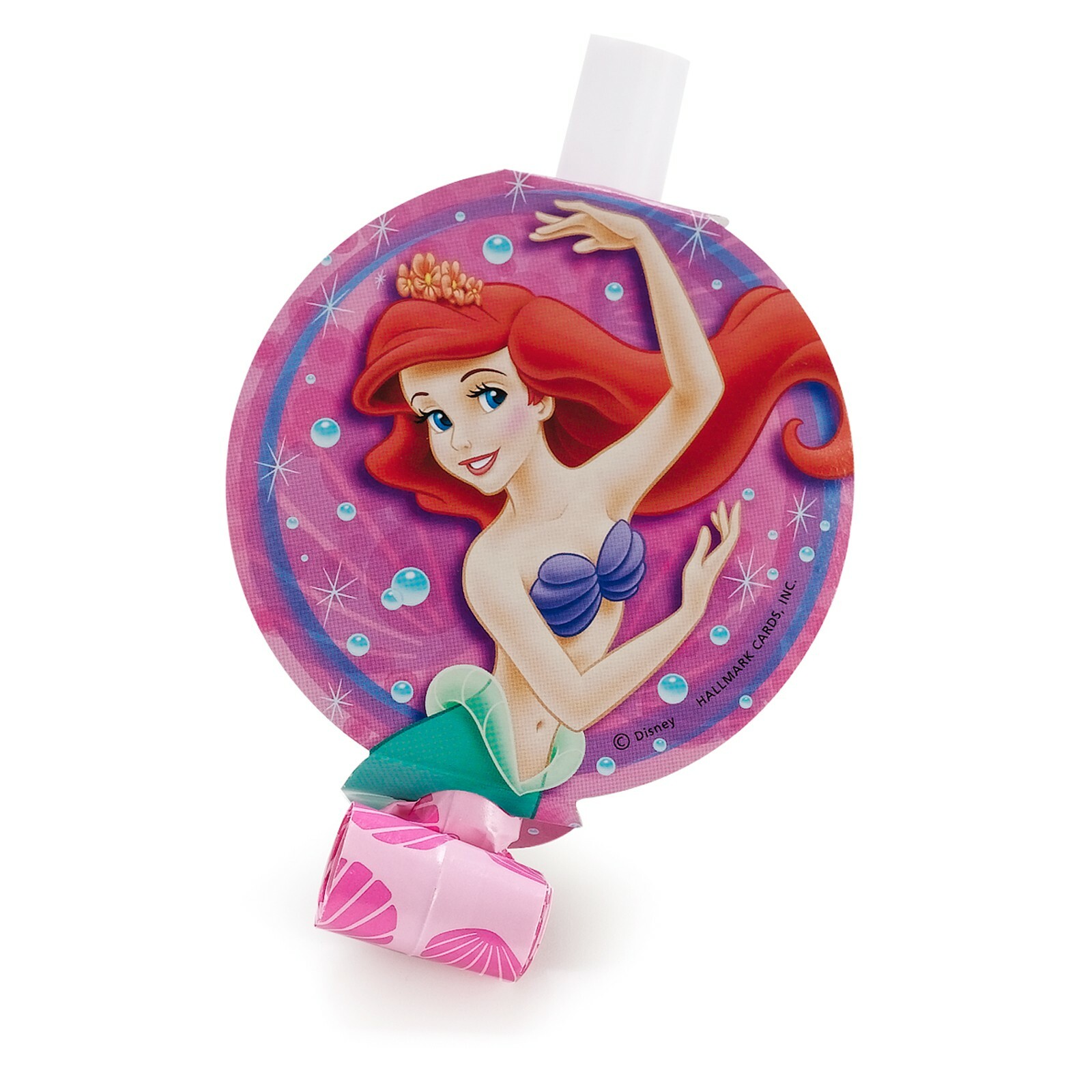 Ariel The Little Mermaid Party Blowers (Pack of 8)