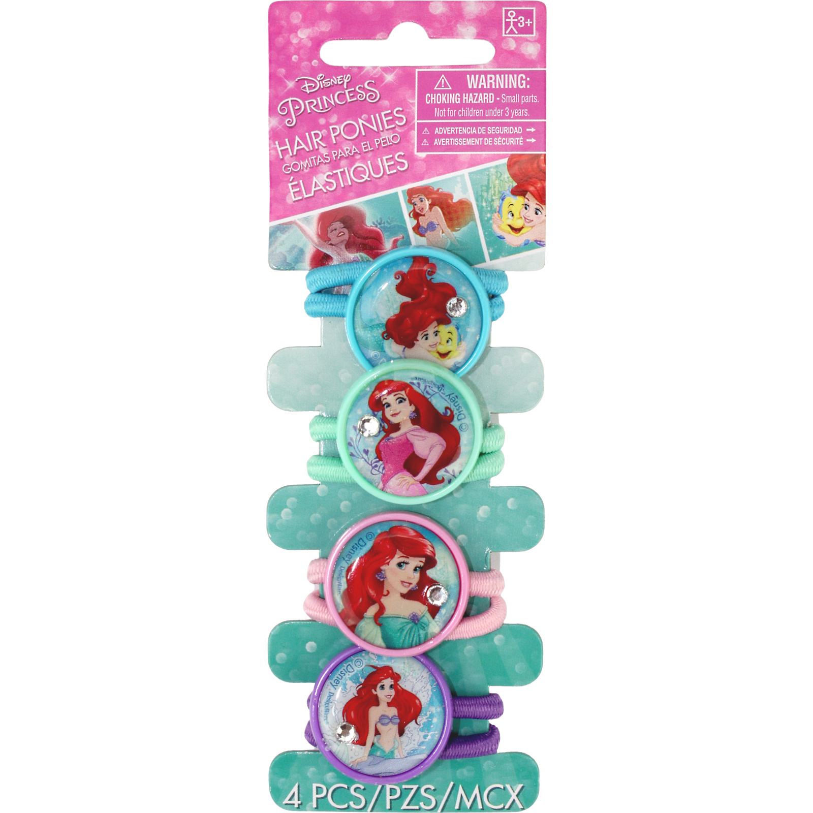 Ariel Dream Big Hair Ties (Pack of 4) 