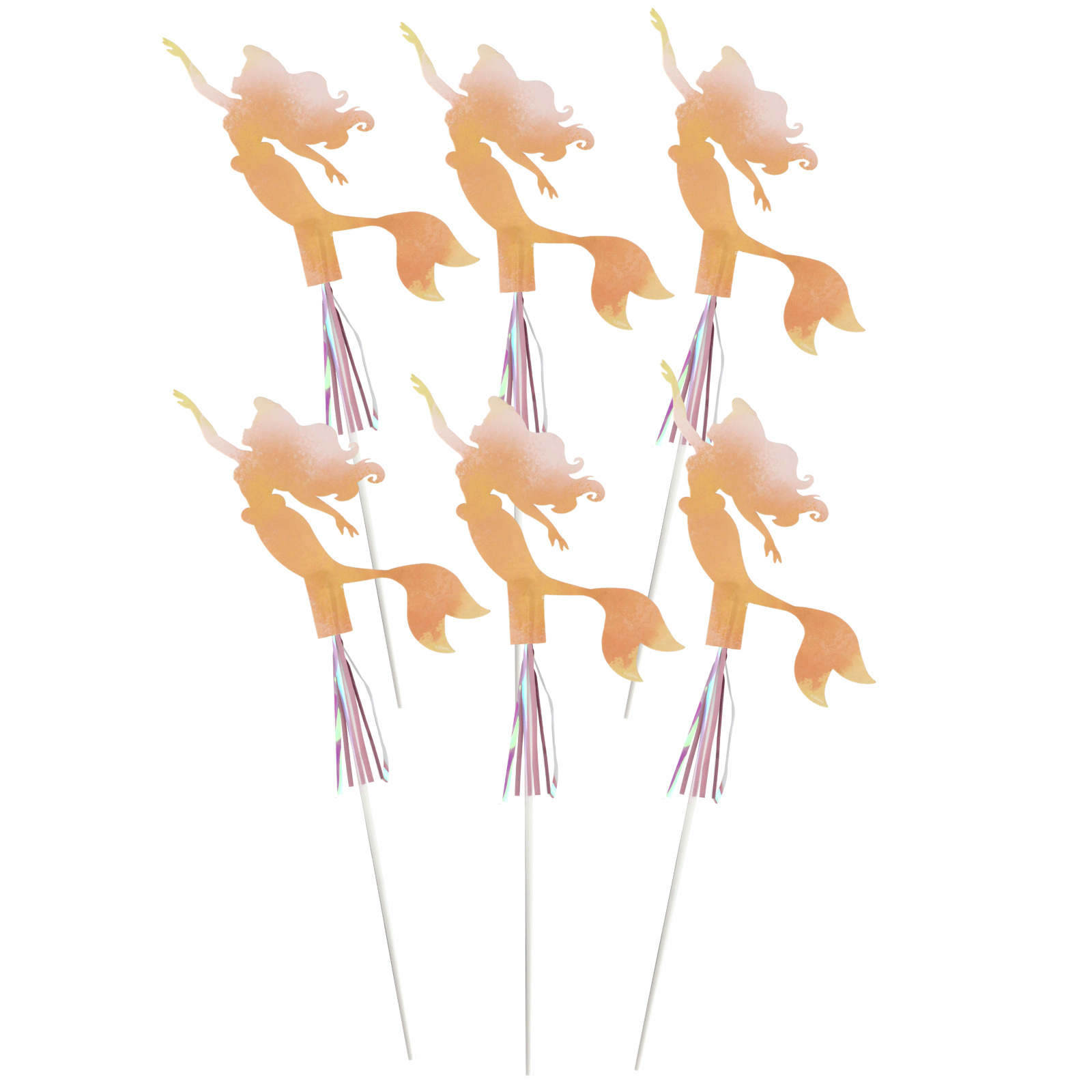 The Little Mermaid Wands (Pack of 6) 