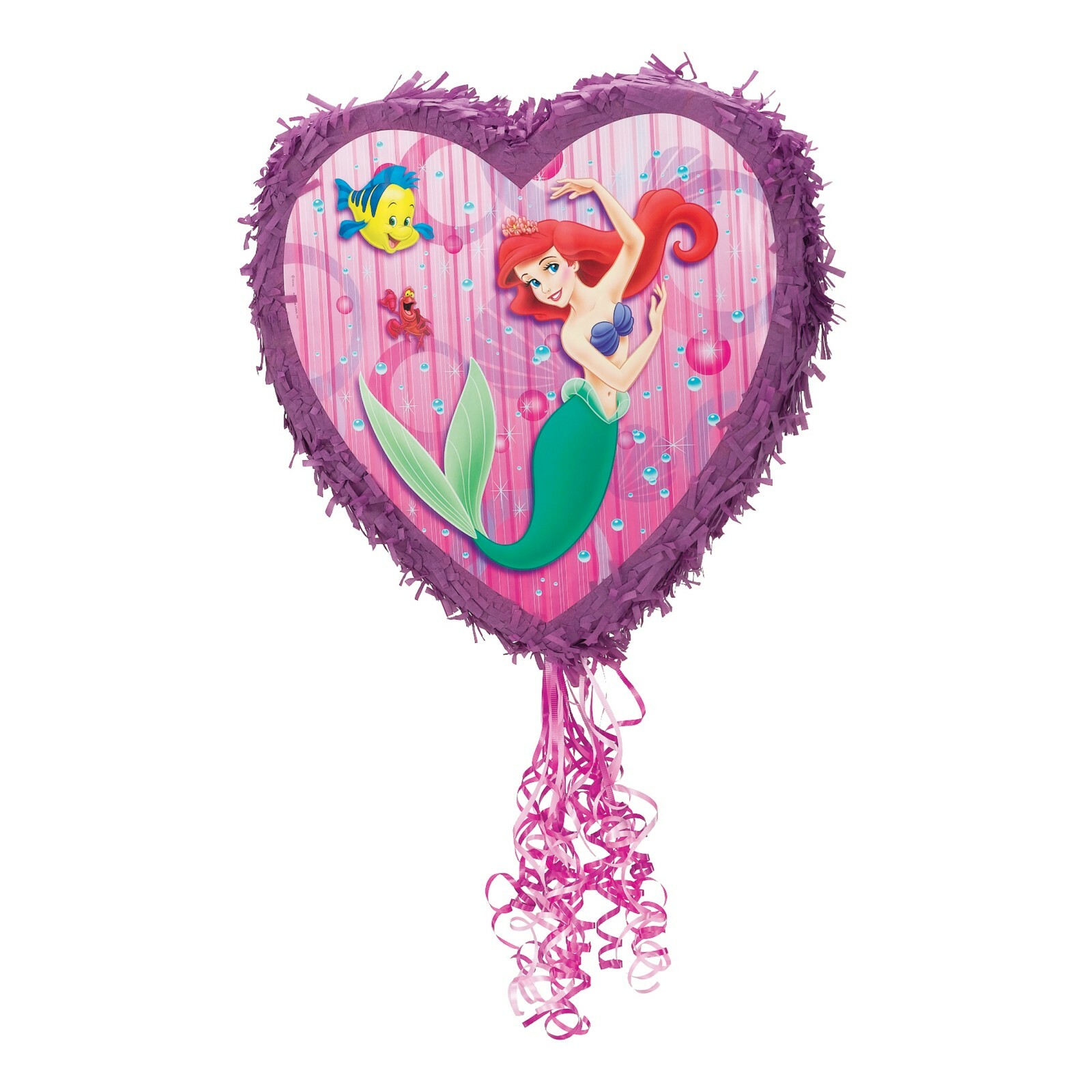 Ariel The Little Mermaid Pull String Pinata