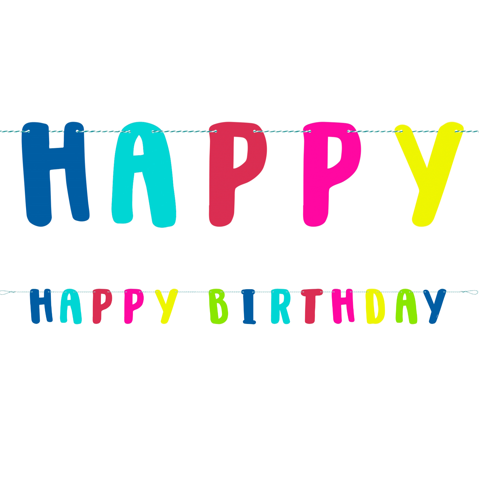 Llama Birthday Happy Birthday Letter Banner
