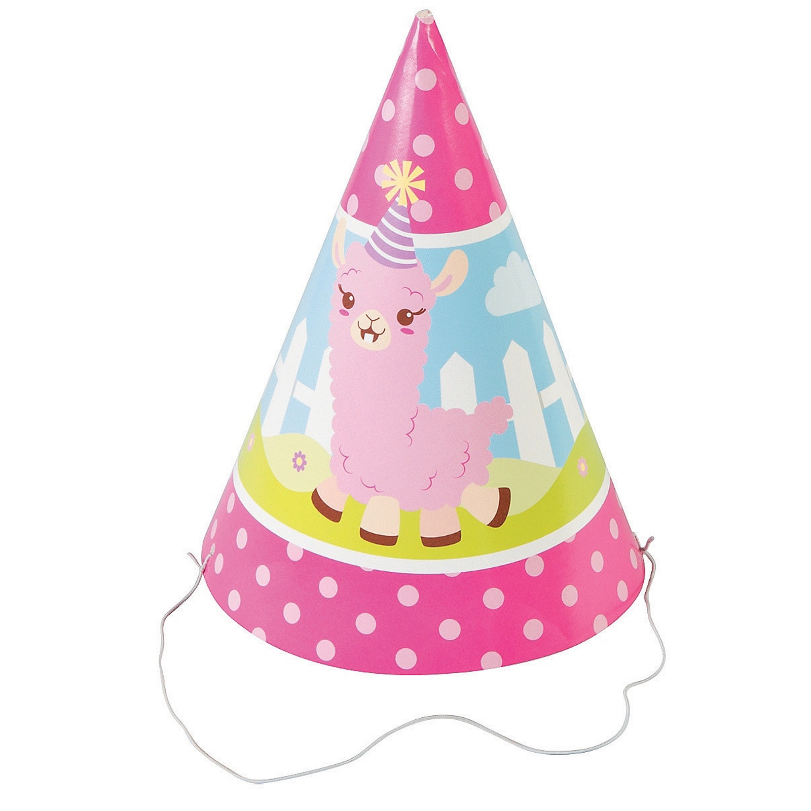 Lil' Llama Party Hats (Pack of 12)