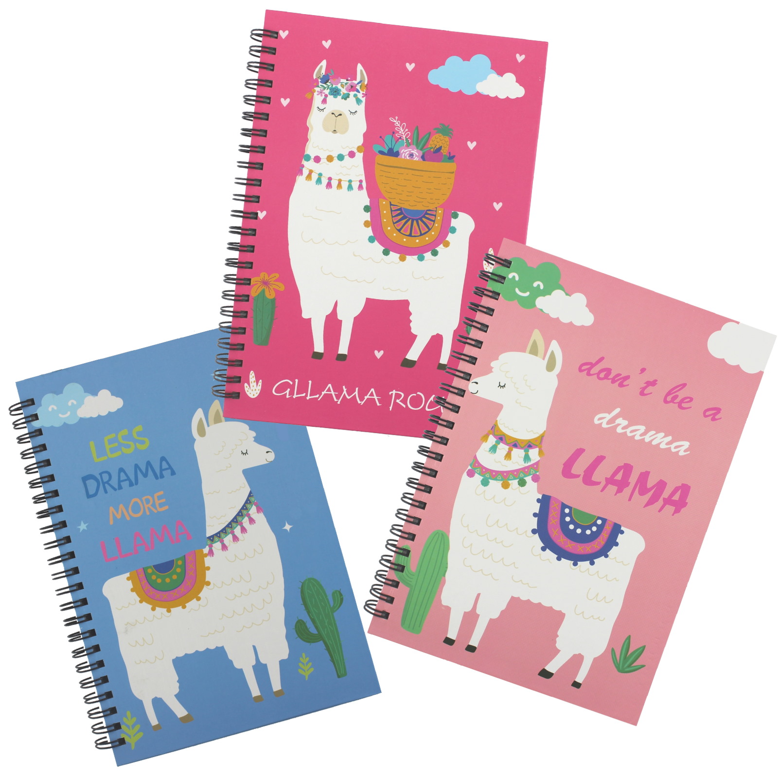 Llama Spiral Notebook (1)