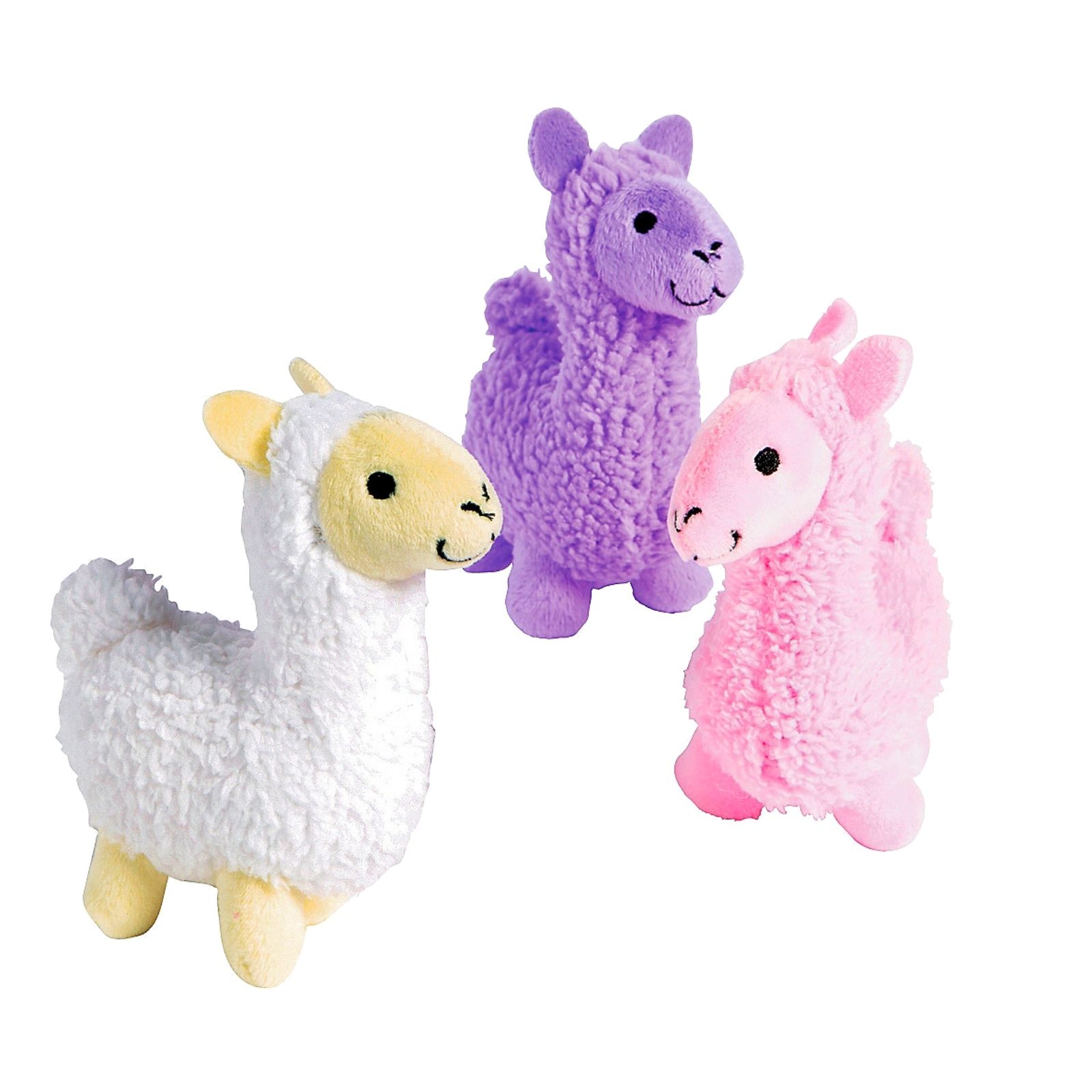 Small Stuffed Llamas (Pack of 12)