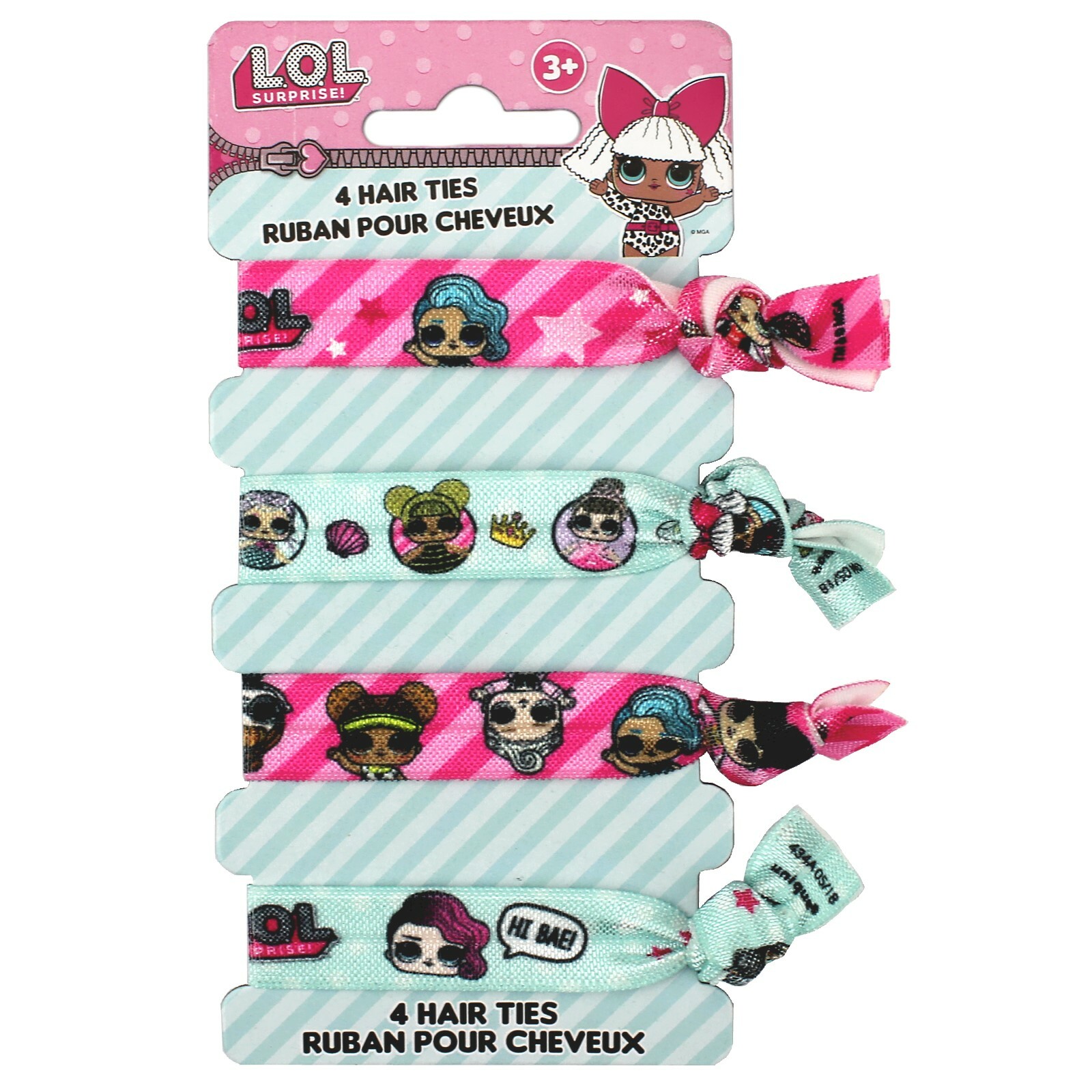 LOL Surprise Hair Ties (Pack of 4)