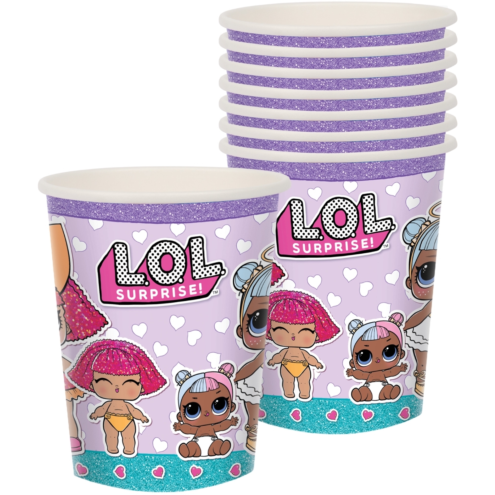 LOL Surprise Paper Cups (Pack of 8)