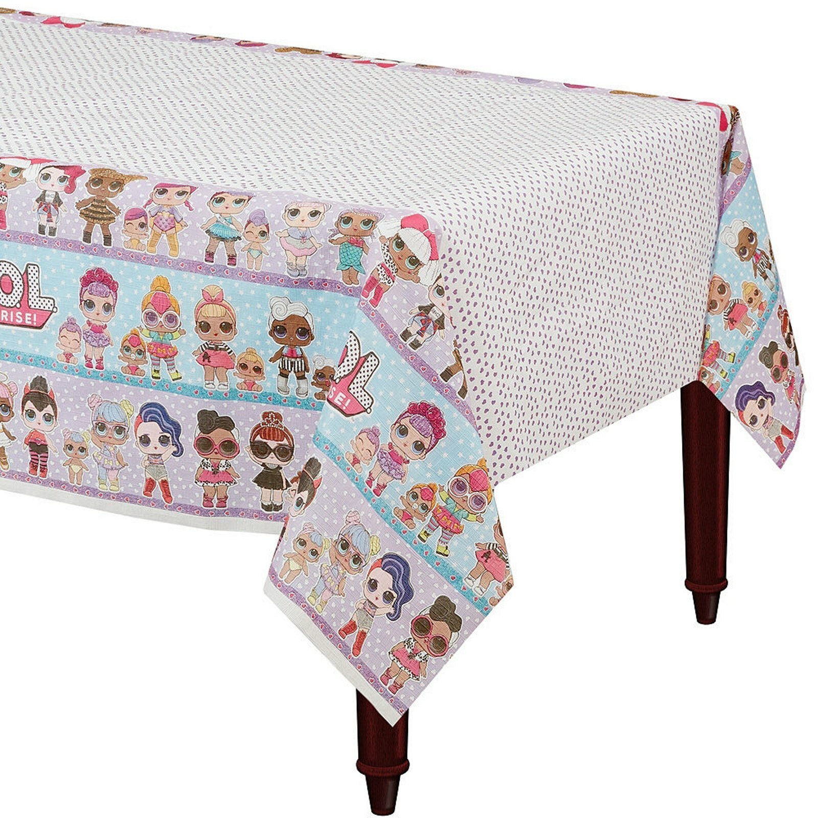 LOL Surprise Paper Tablecloth