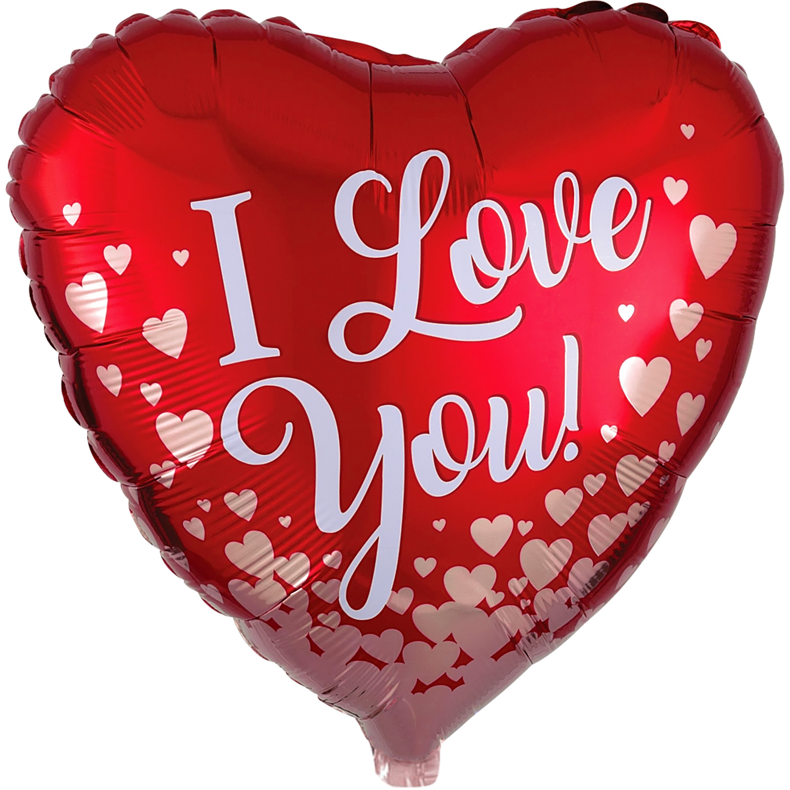 I Love You Heart Shaped Foil Helium Balloon 
